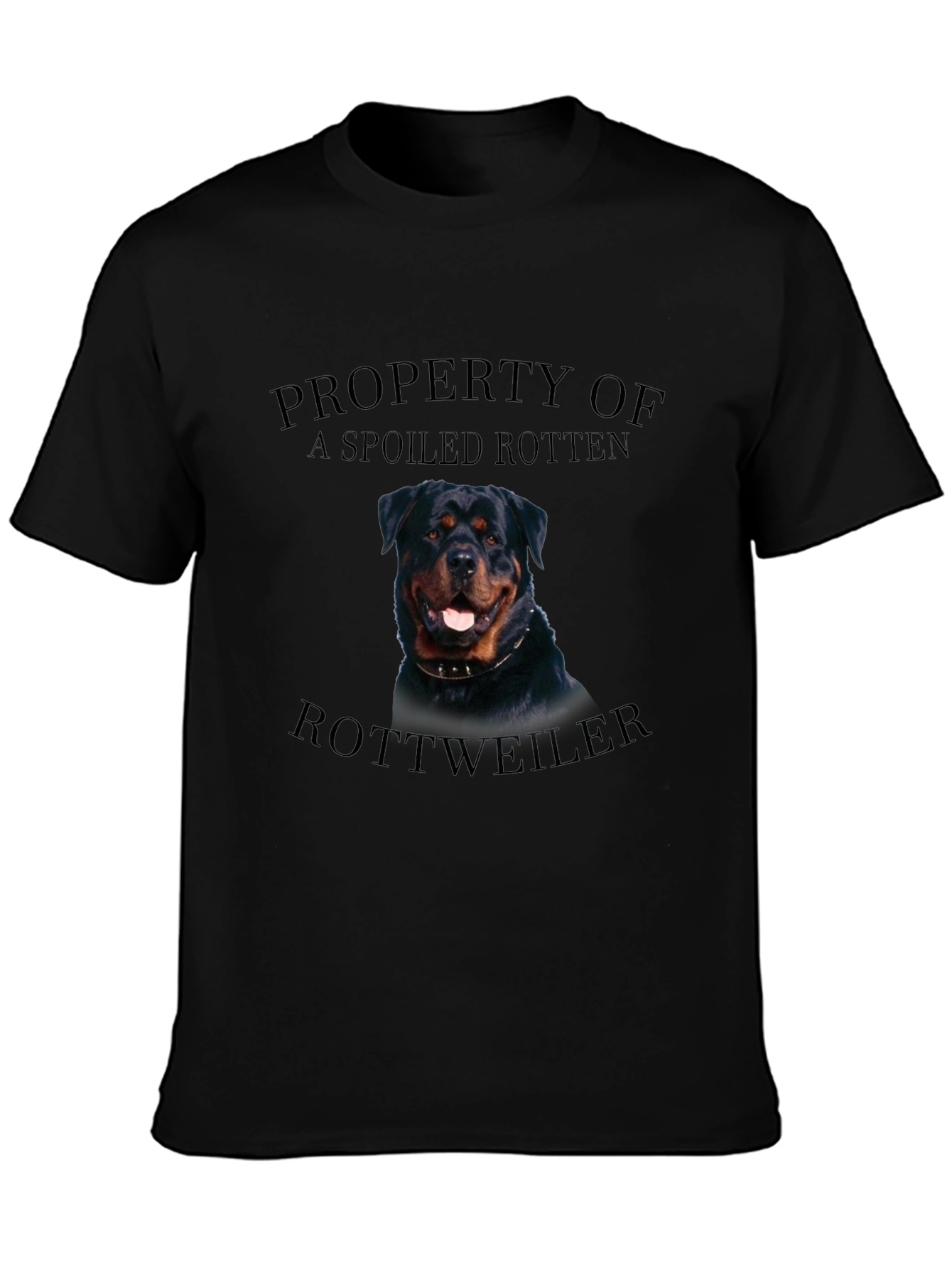 Spoiled Rotten Rottweiler T-Shirt - Dog Lover Tee