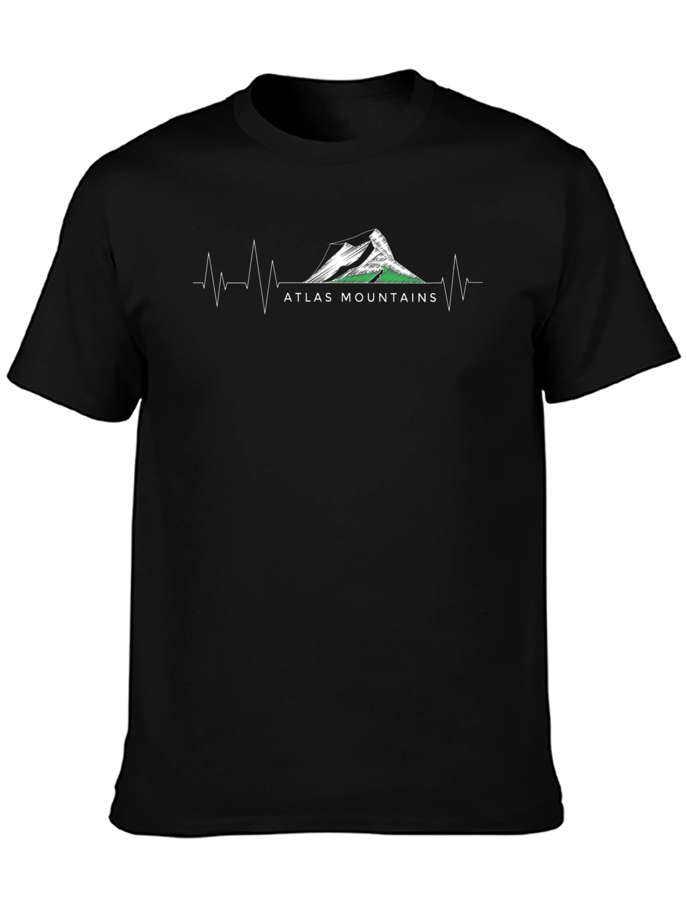 Atlas Mountains Heartbeat Graphic T-Shirt