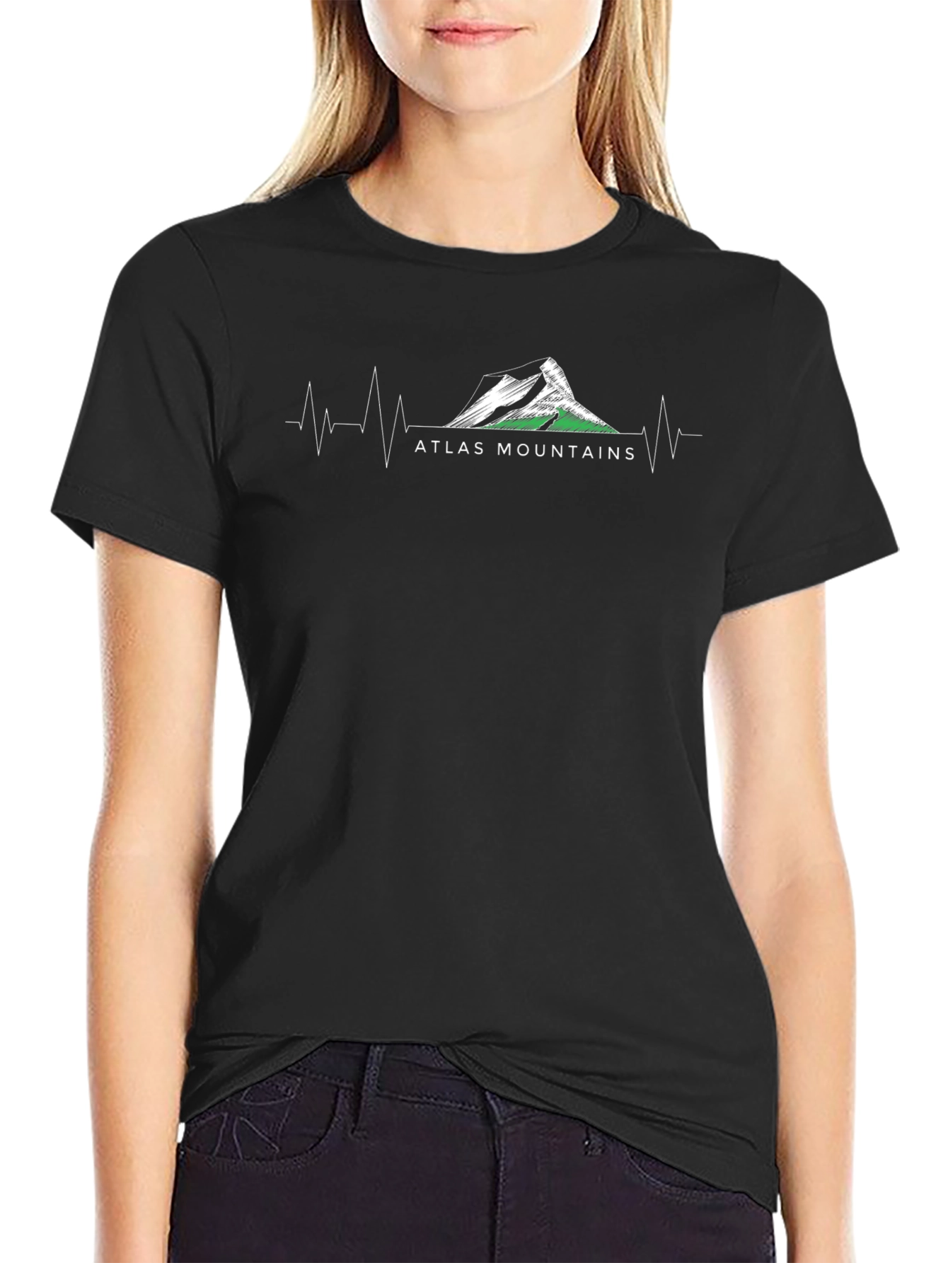 Atlas Mountains Heartbeat Graphic T-Shirt