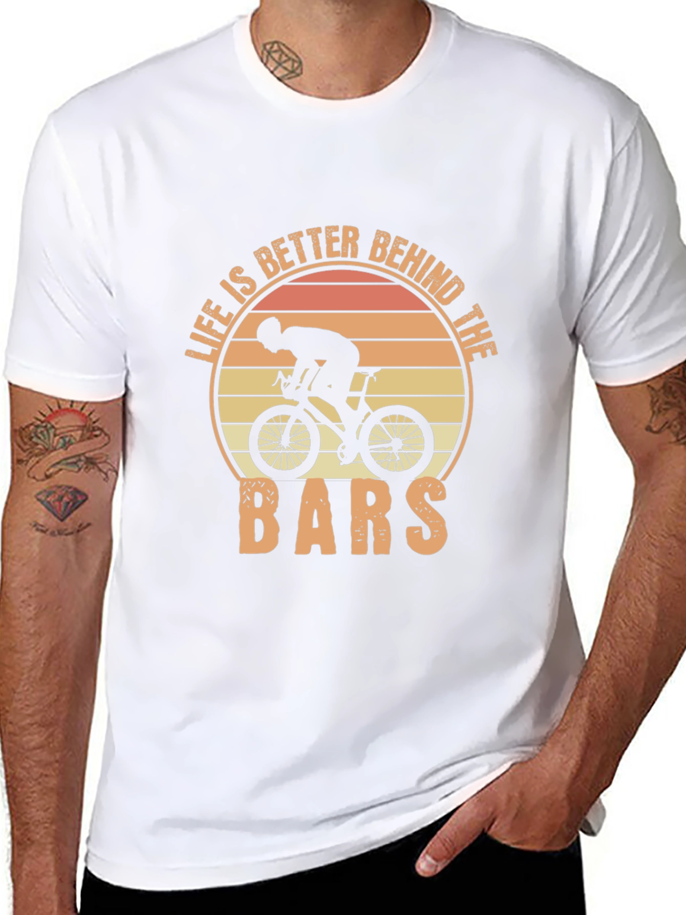 Life Behind the Bars Cycling T-Shirt