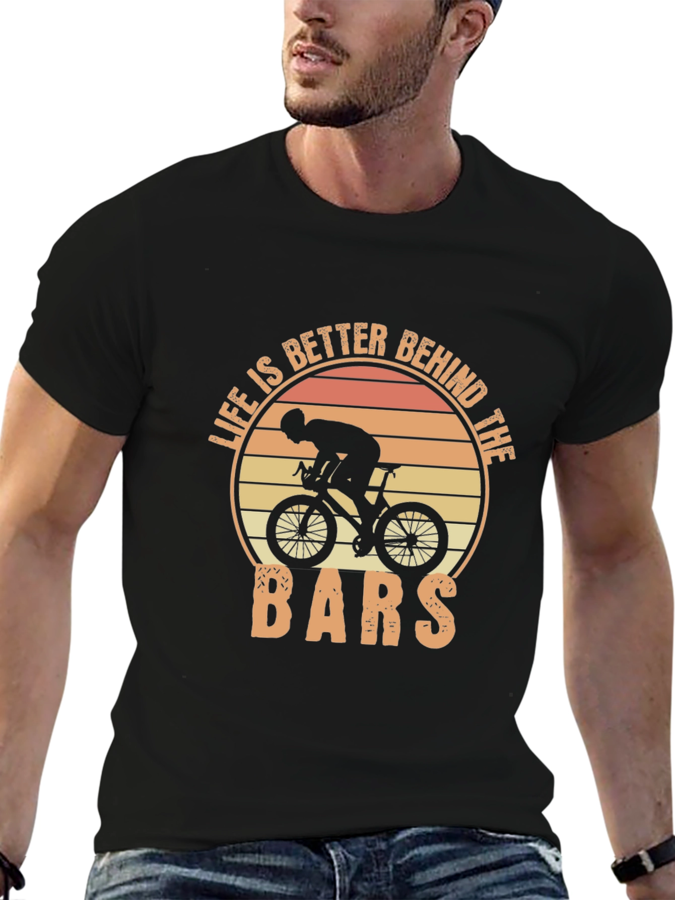 Life Behind the Bars Cycling T-Shirt