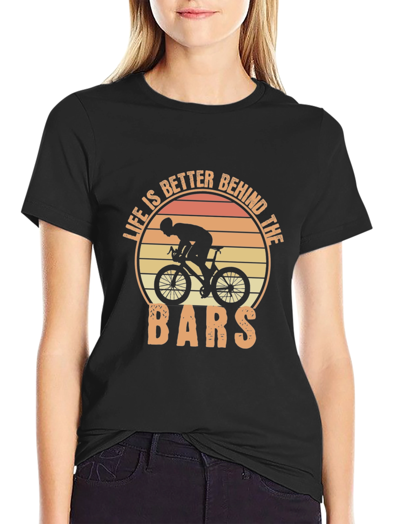 Life Behind the Bars Cycling T-Shirt