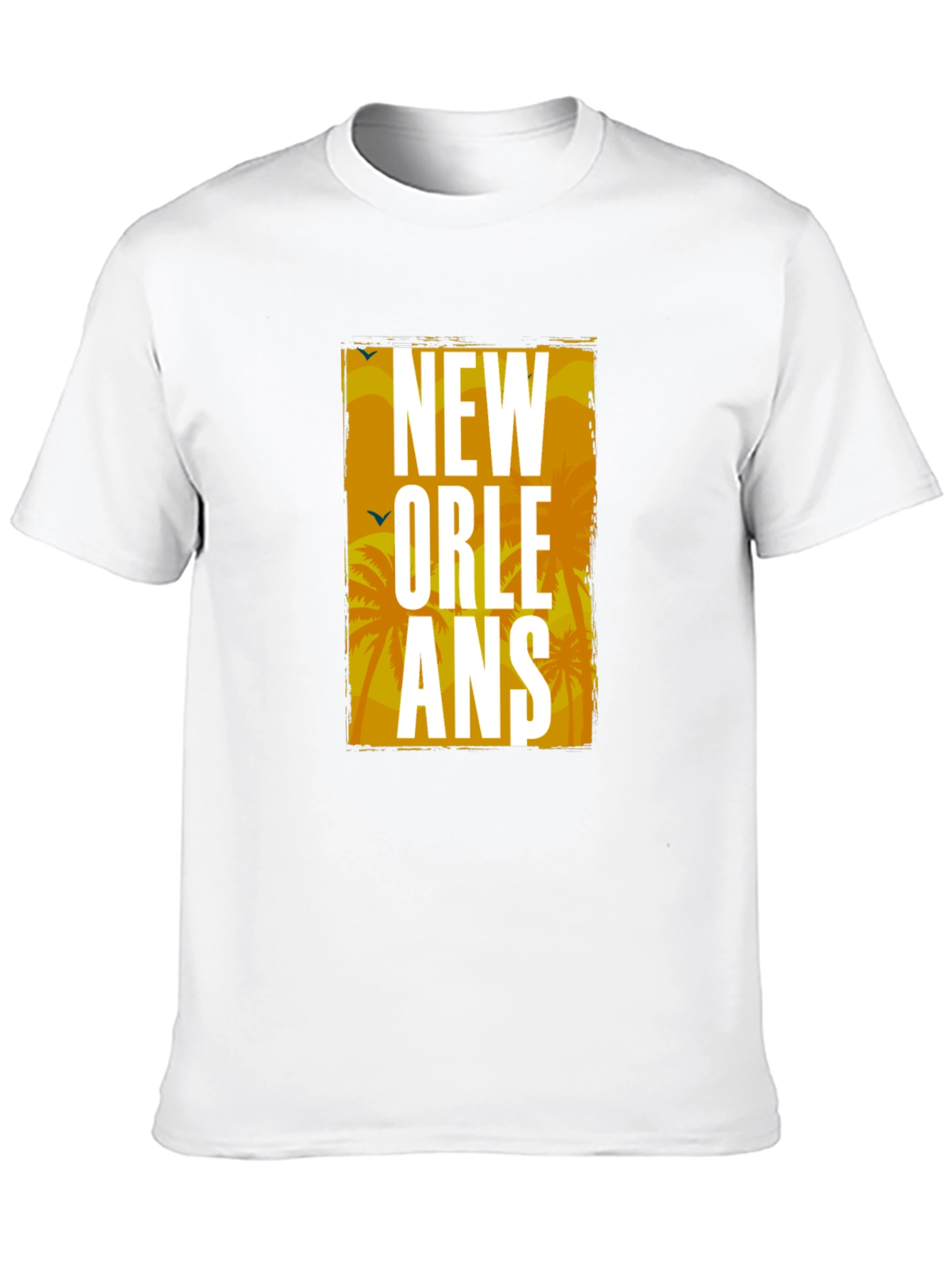 New Orleans Graphic Tee - Mens Black T-Shirt