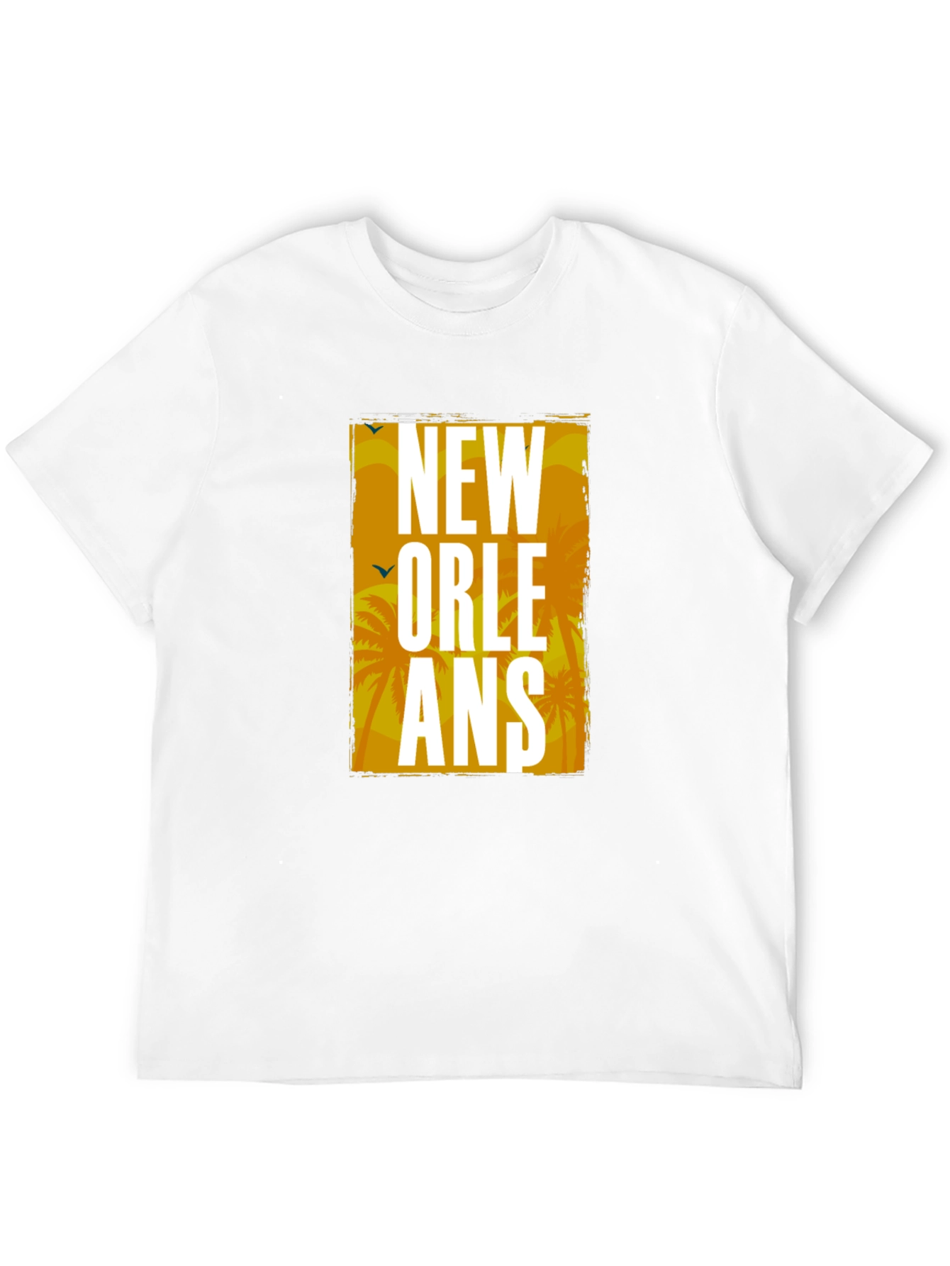 New Orleans Graphic Tee - Mens Black T-Shirt