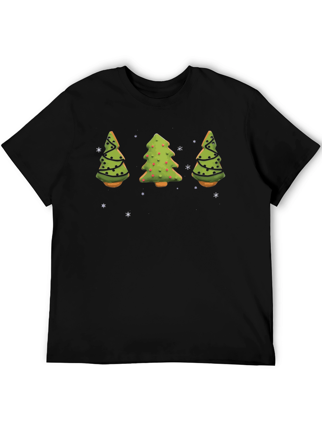 Festive Christmas Tree Cookie T-Shirt