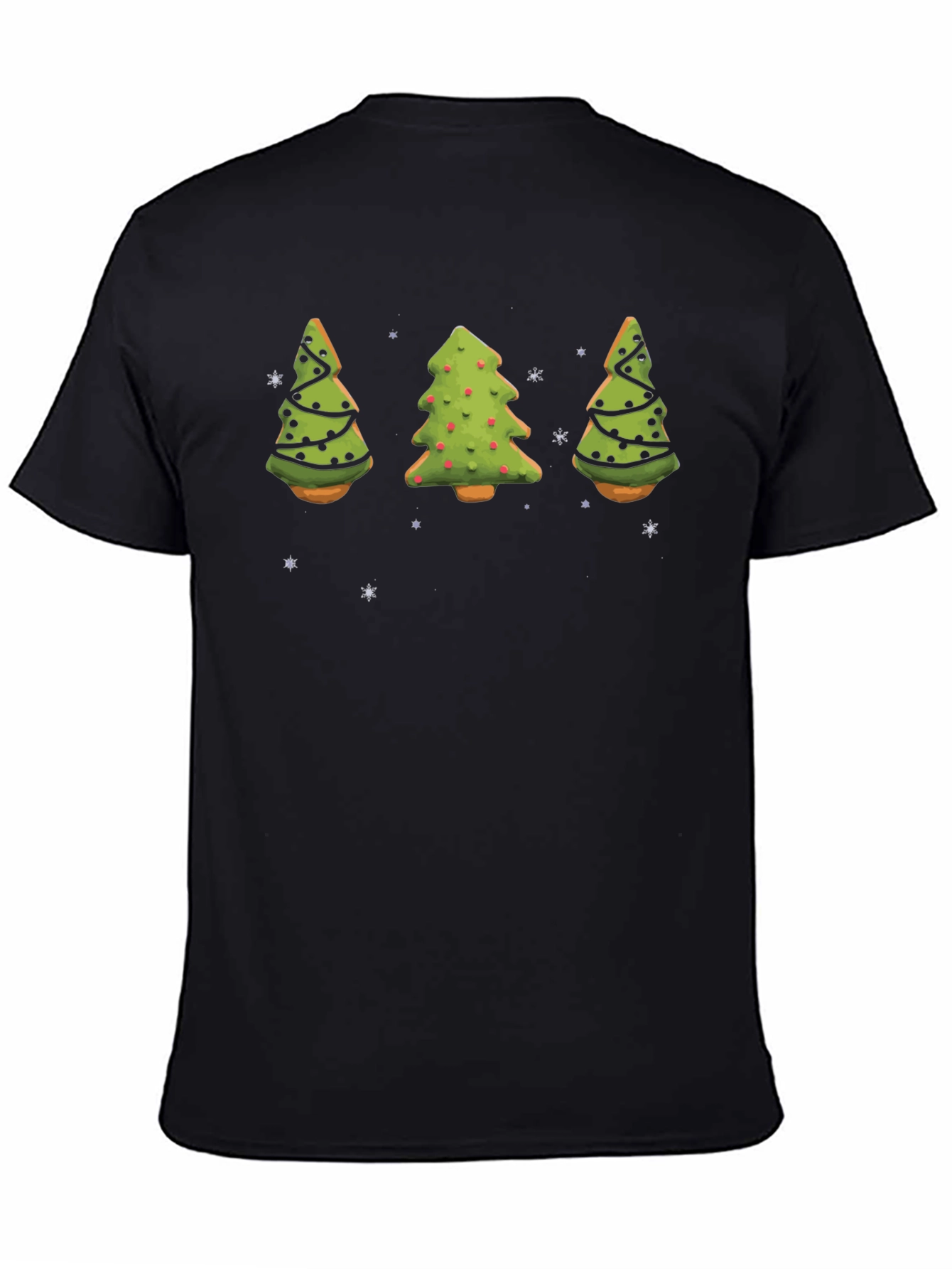 Festive Christmas Tree Cookie T-Shirt