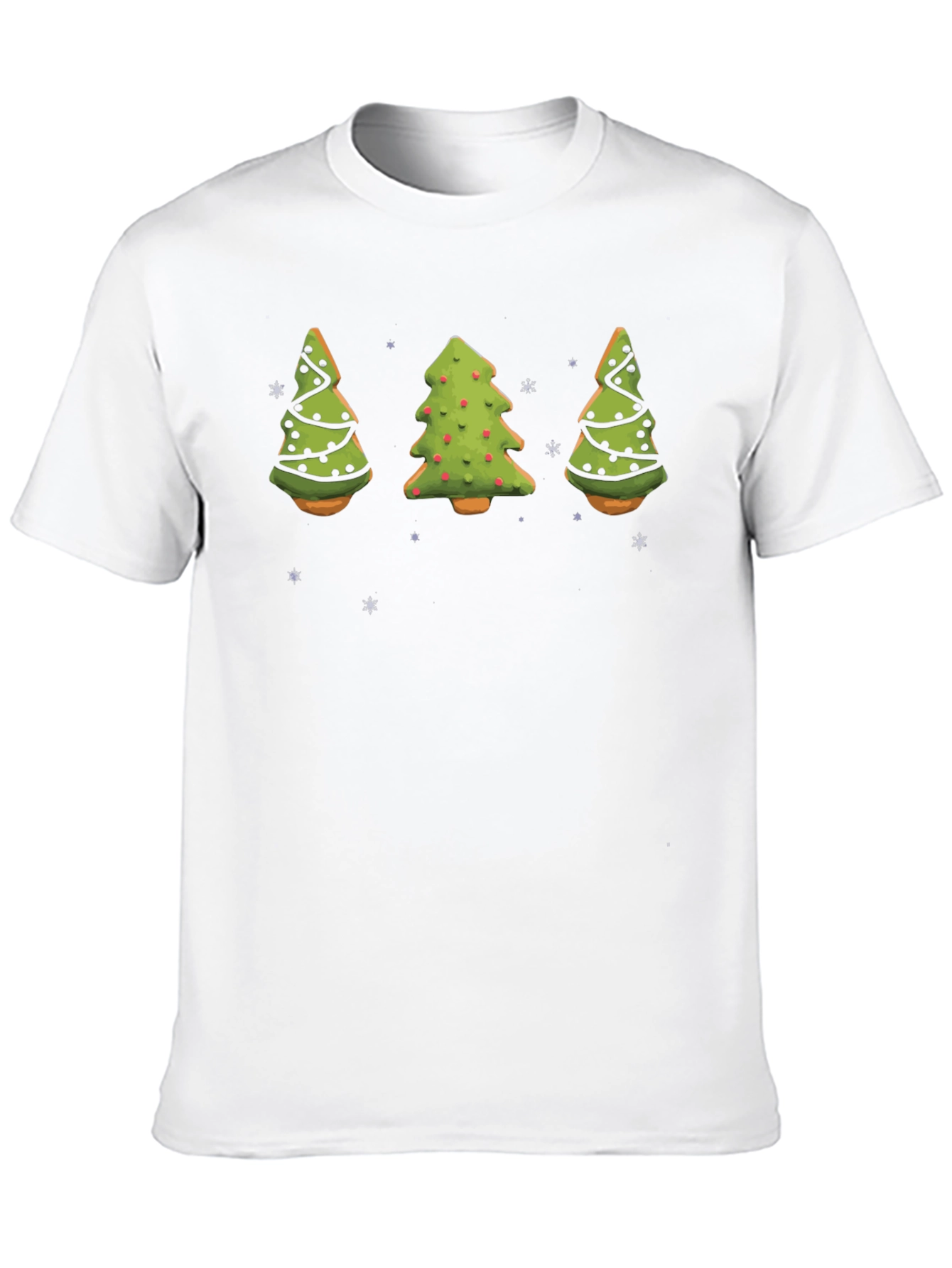 Festive Christmas Tree Cookie T-Shirt
