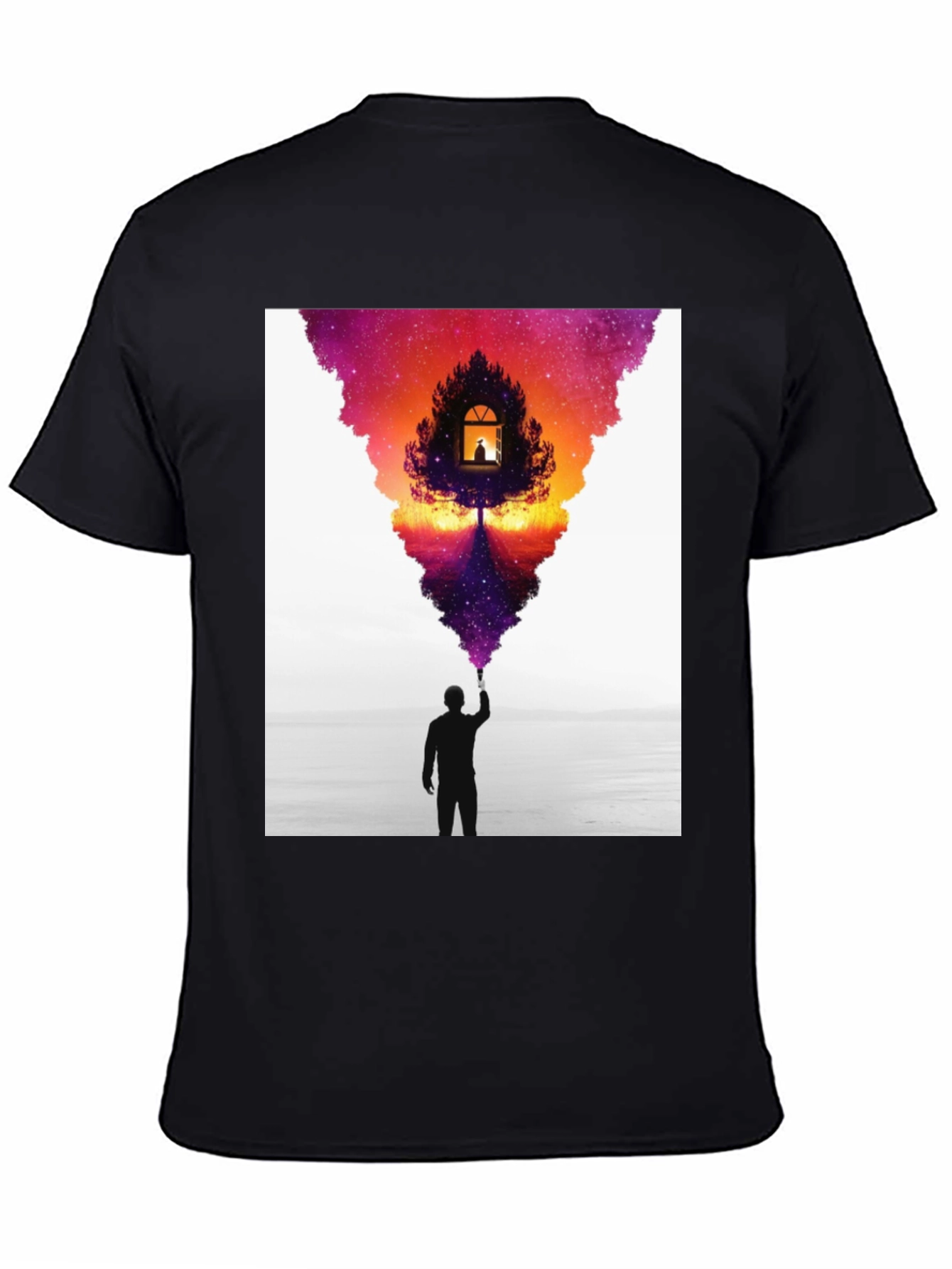 Dreamscape Graphic Tee - Mens Black T-Shirt