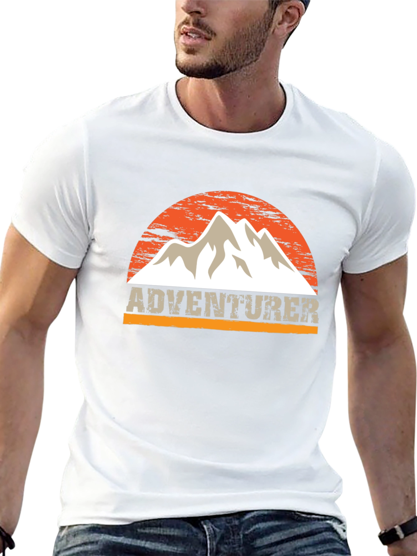 Adventurer Mountain Graphic T-Shirt