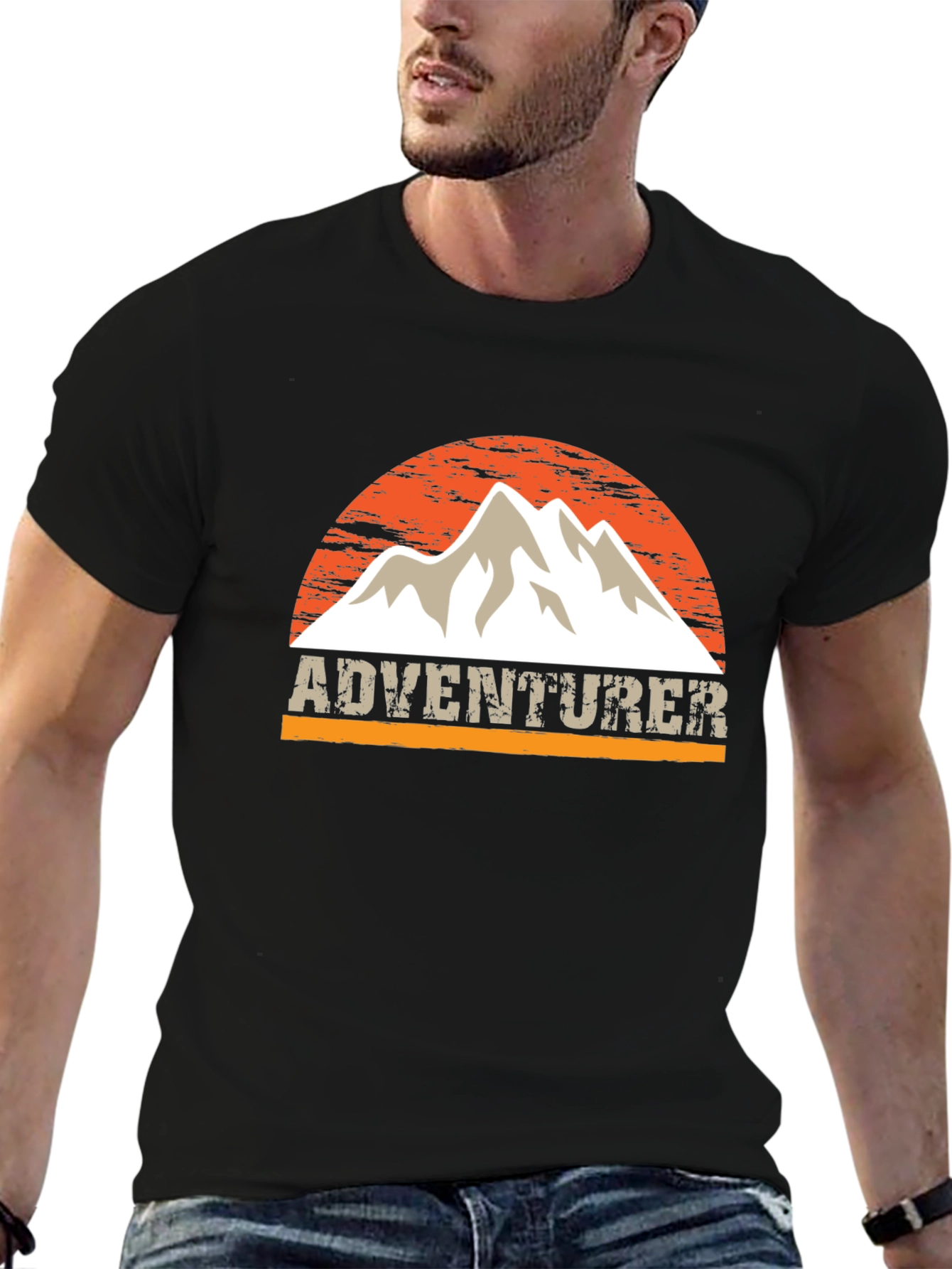 Adventurer Mountain Graphic T-Shirt
