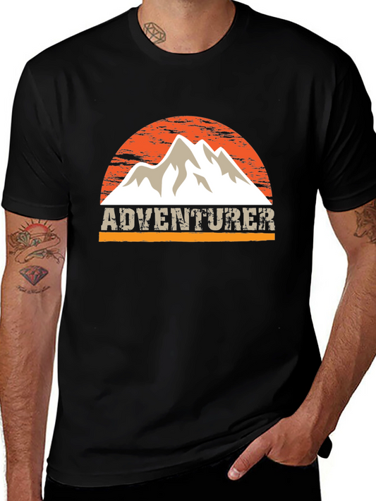 Adventurer Mountain Graphic T-Shirt