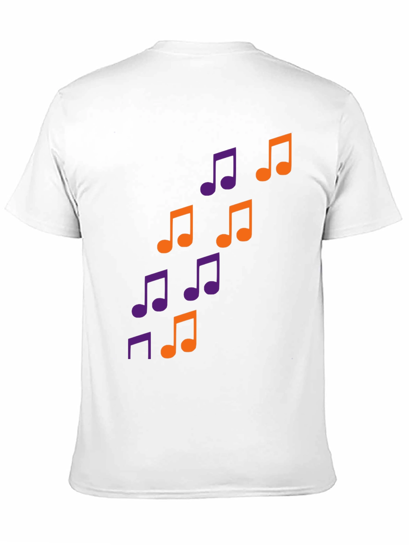 Musical Note Graphic Tee - Trendy Black T-Shirt