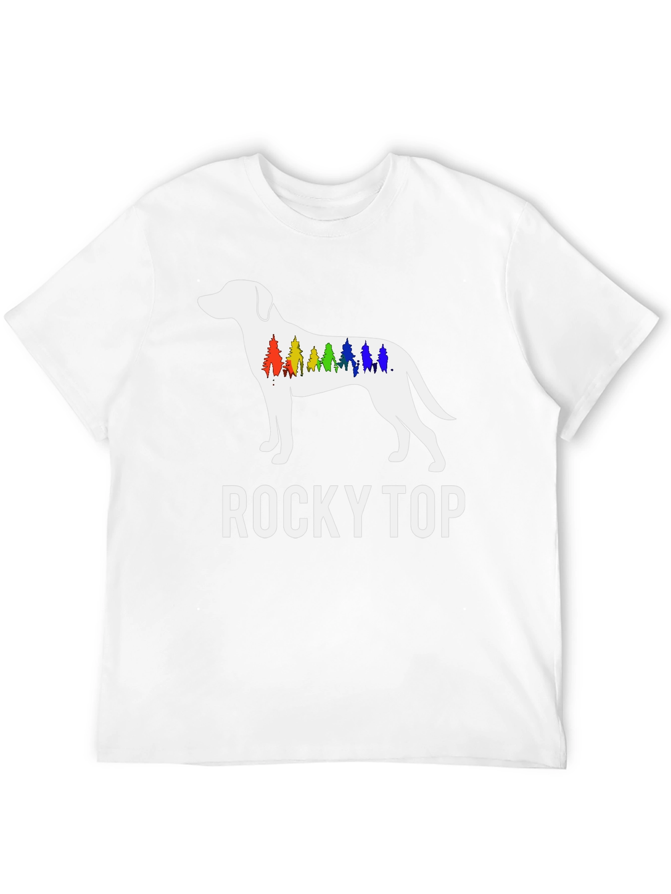 Rocky Top Dog Graphic T-Shirt - Unisex Black Tee