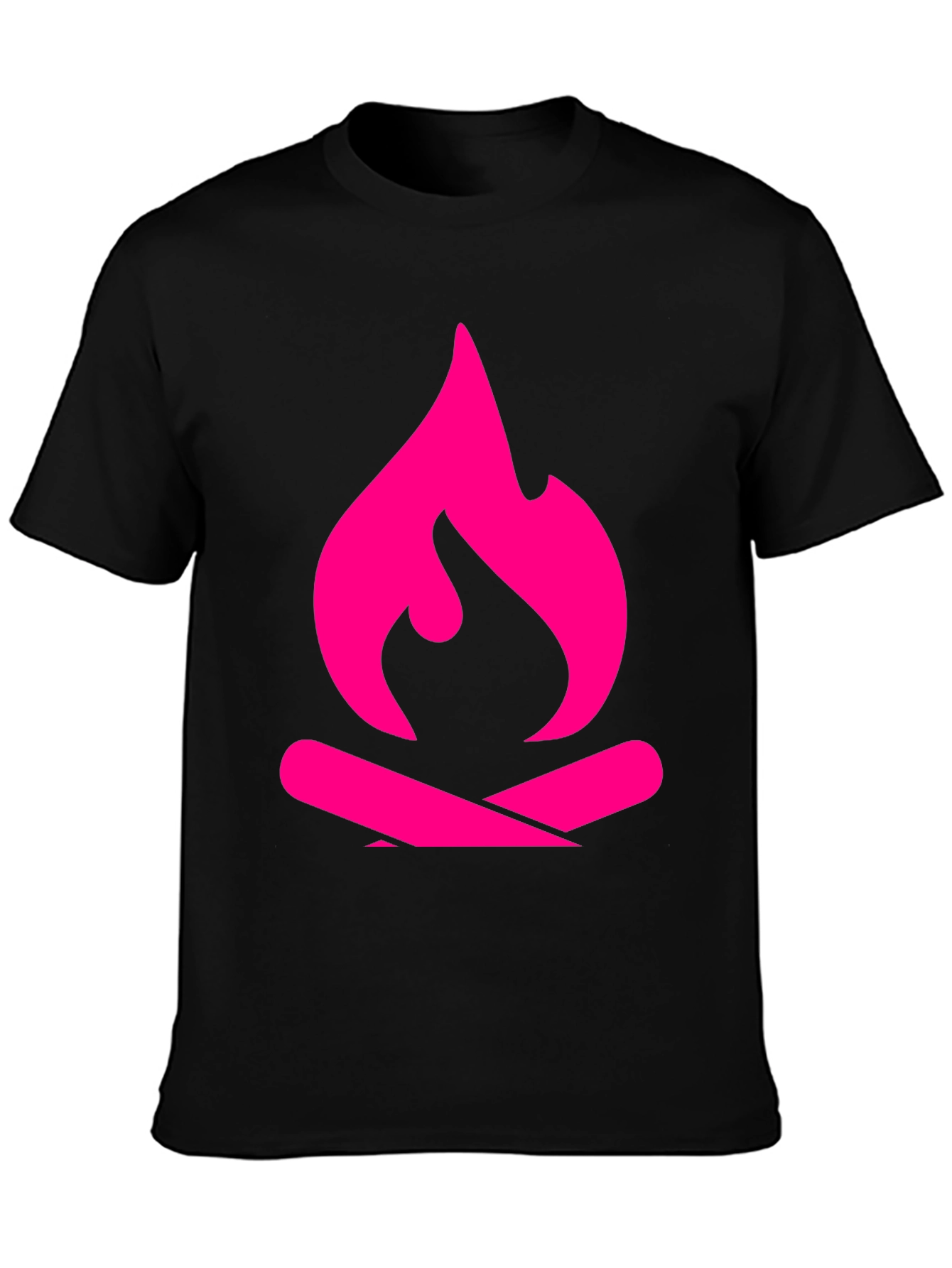 Campfire Graphic Tee - Black