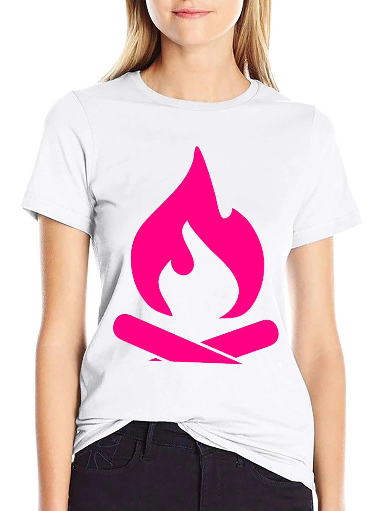 Campfire Graphic Tee - Black