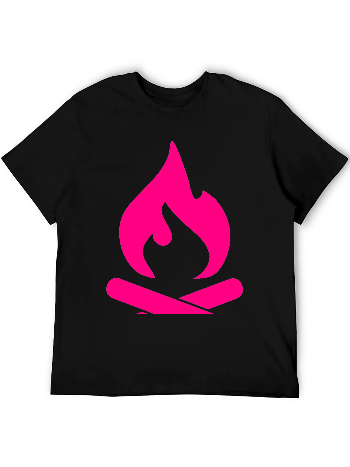 Campfire Graphic Tee - Black