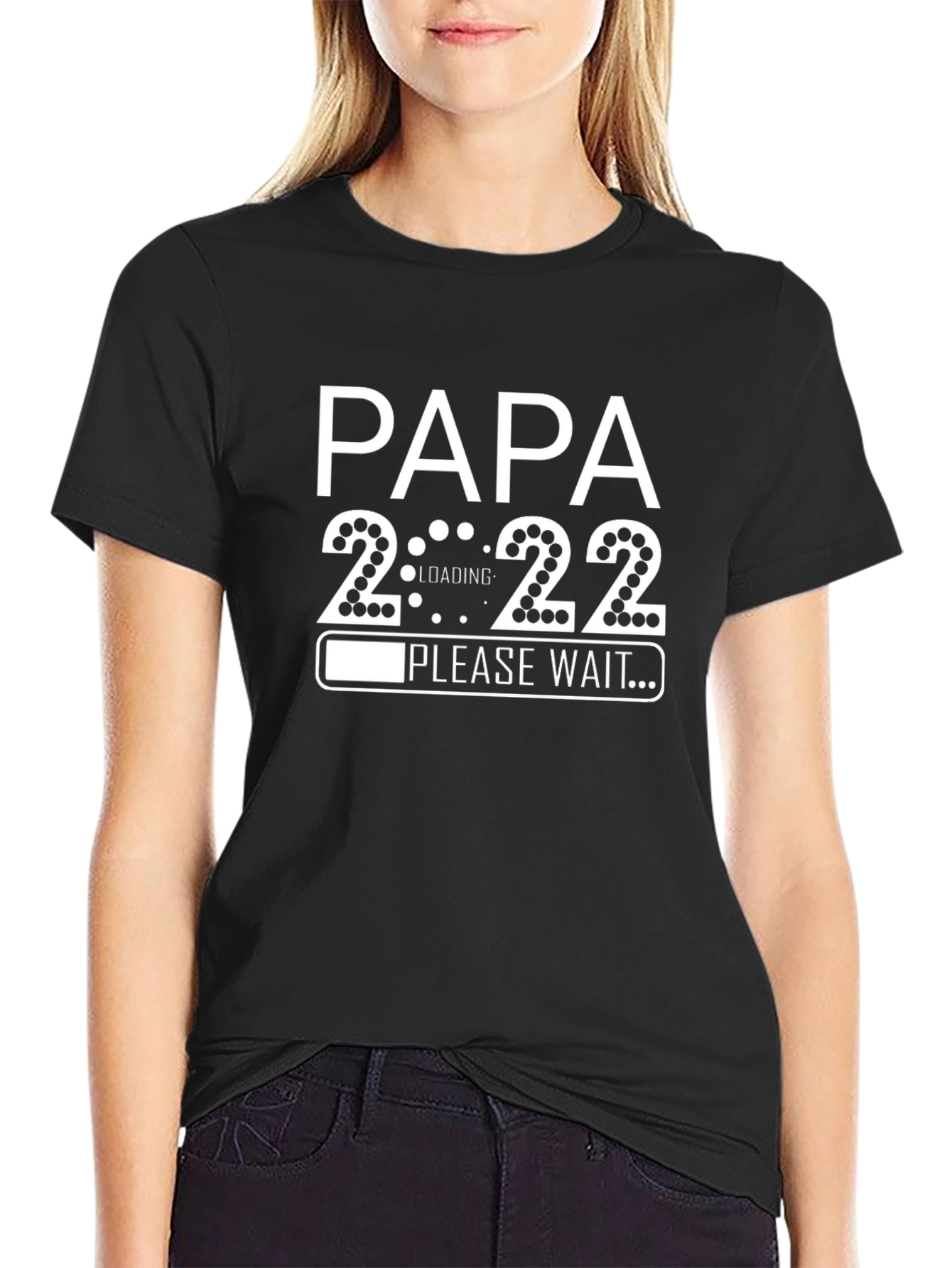 Papa Loading 2022 Expecting Dad T-Shirt