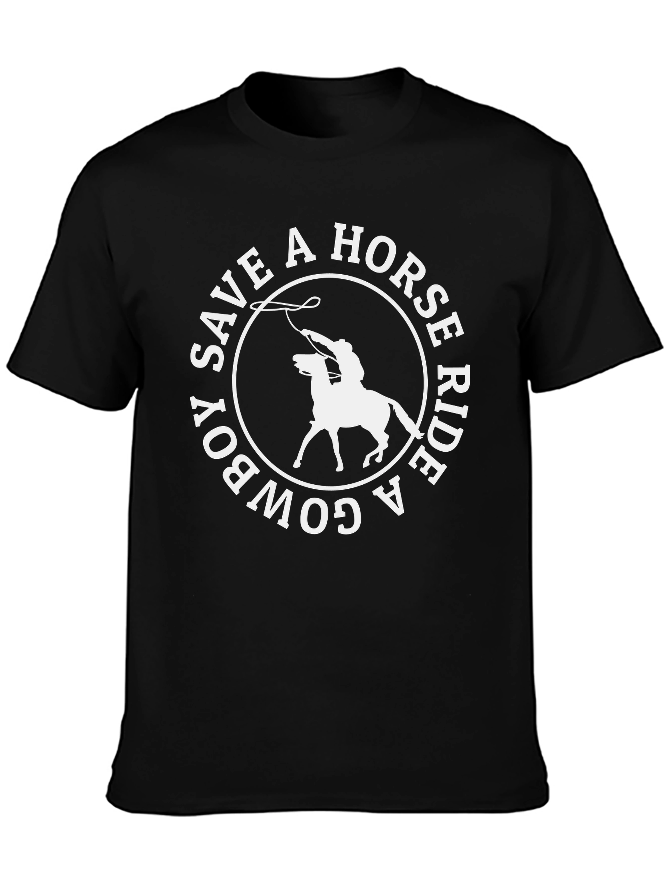 Save a Horse Ride a Cowboy Graphic Tee