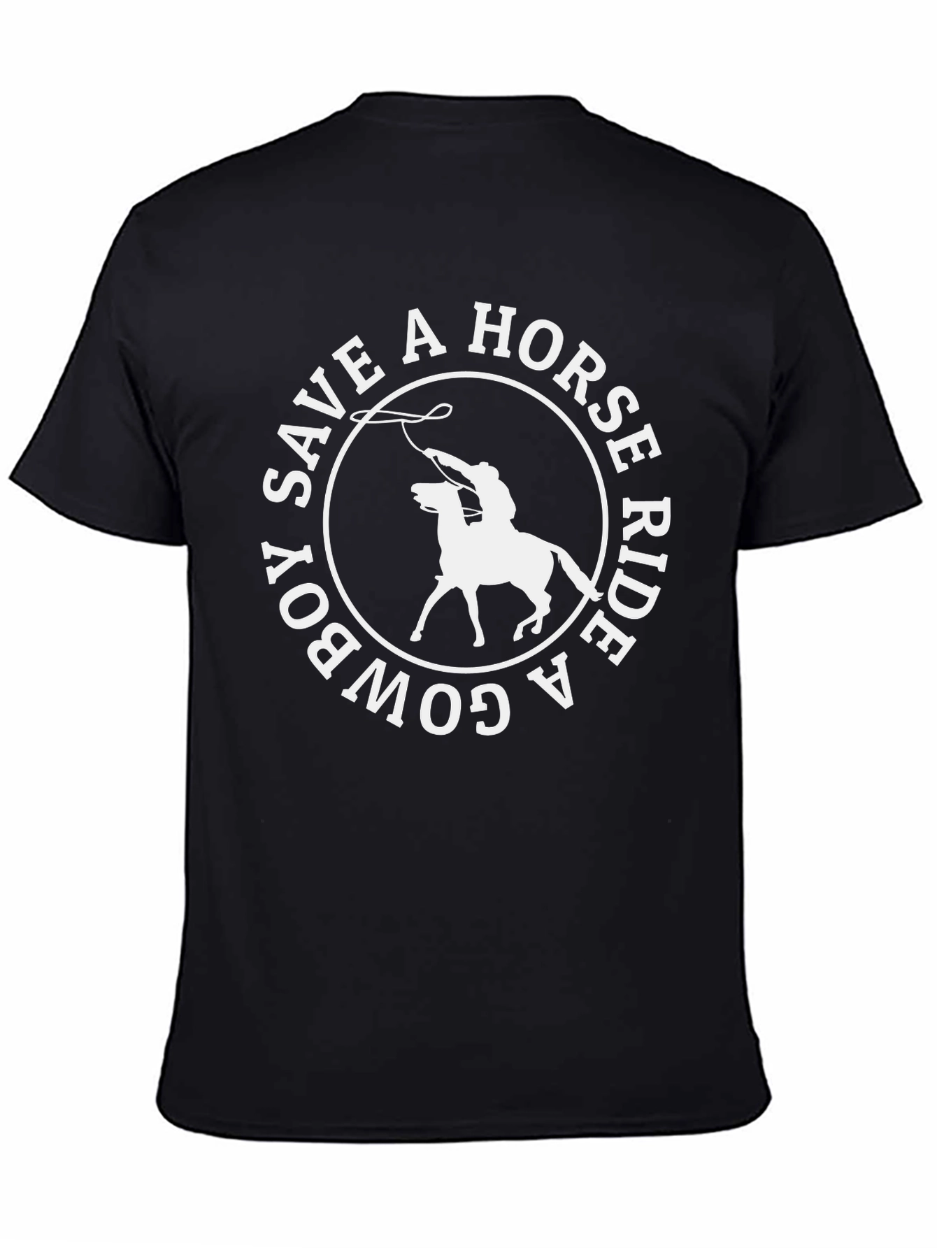 Save a Horse Ride a Cowboy Graphic Tee