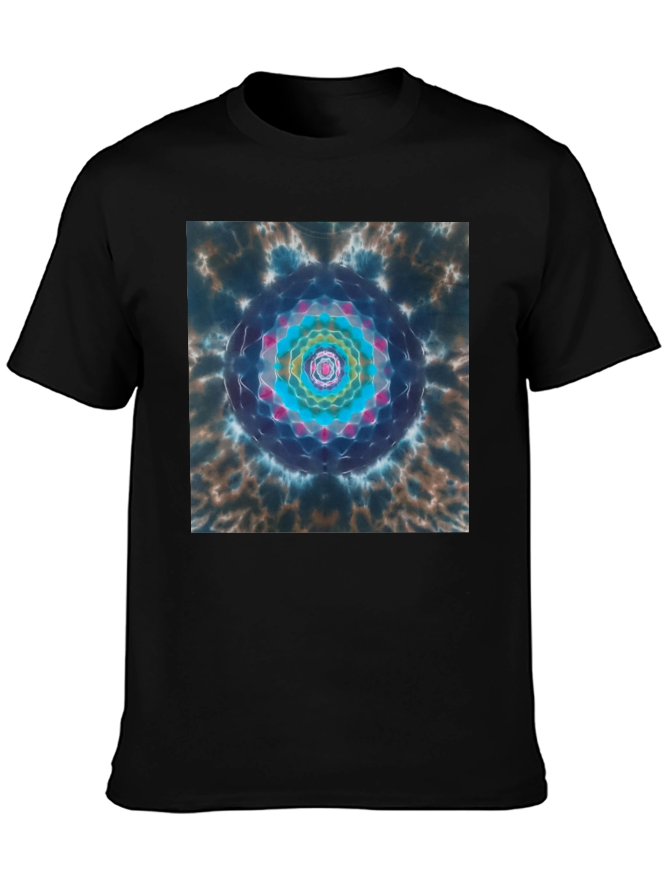Kaleidoscope Dreams Black T-Shirt