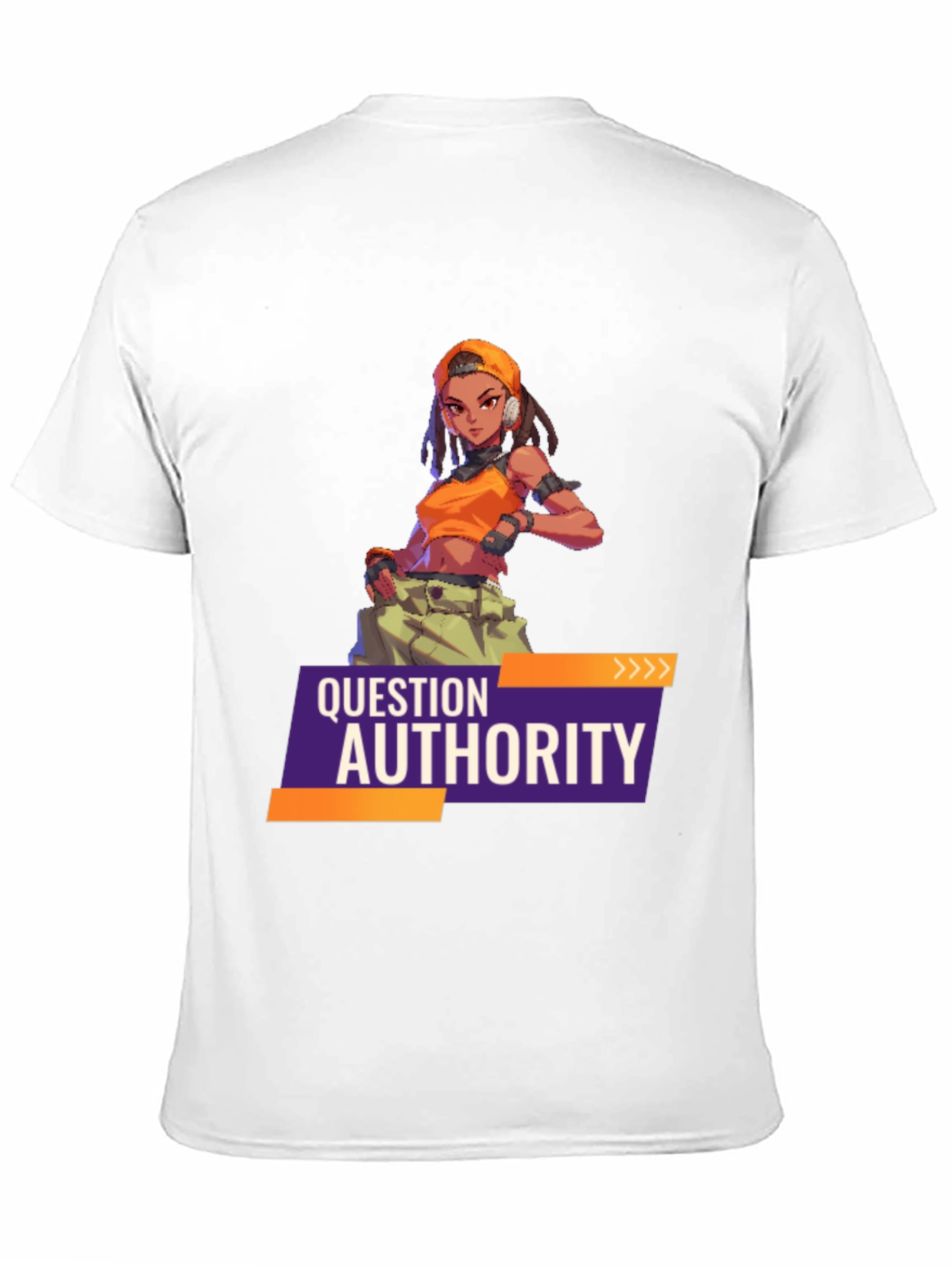 Question Authority T-Shirt - Unique Design