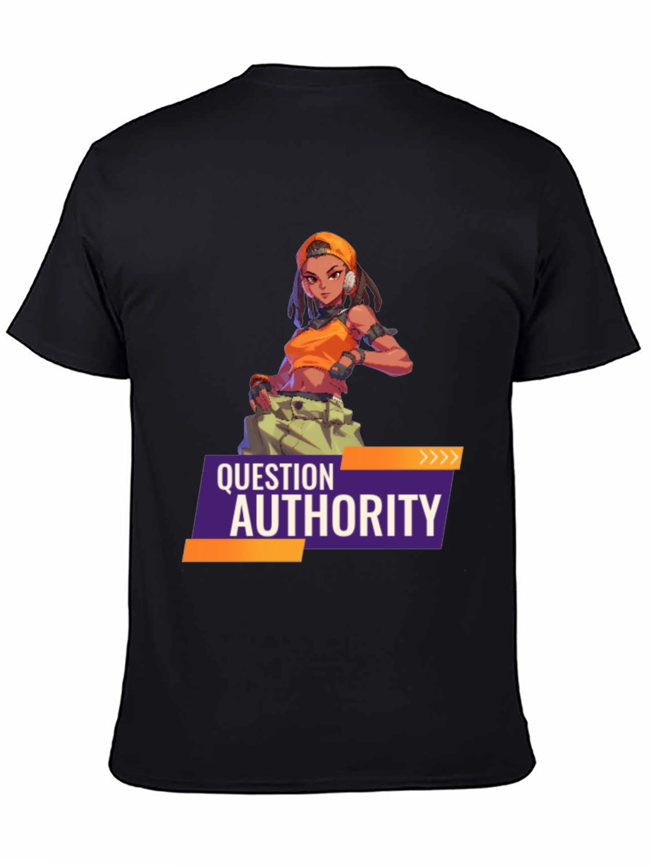 Question Authority T-Shirt - Unique Design