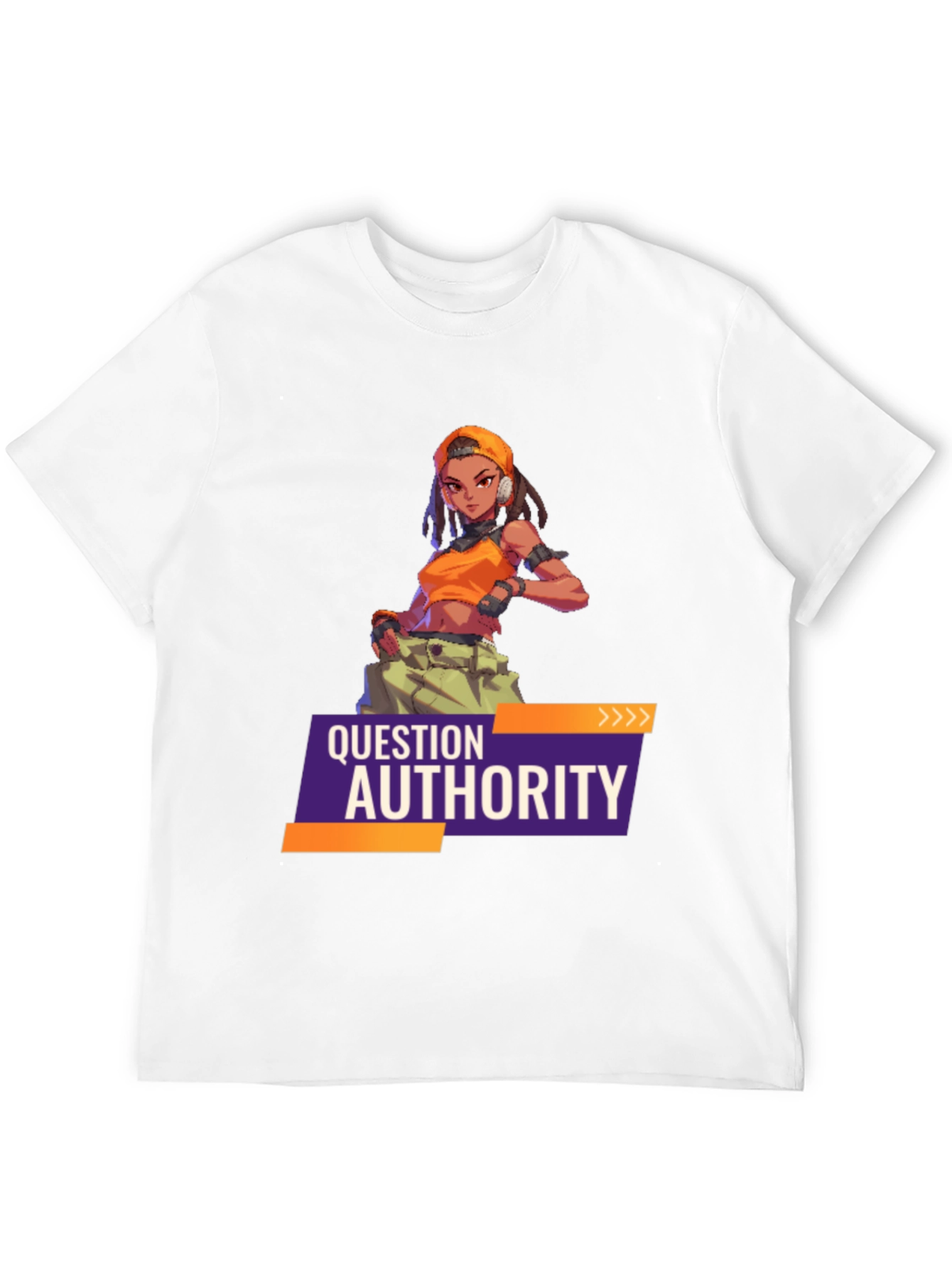 Question Authority T-Shirt - Unique Design