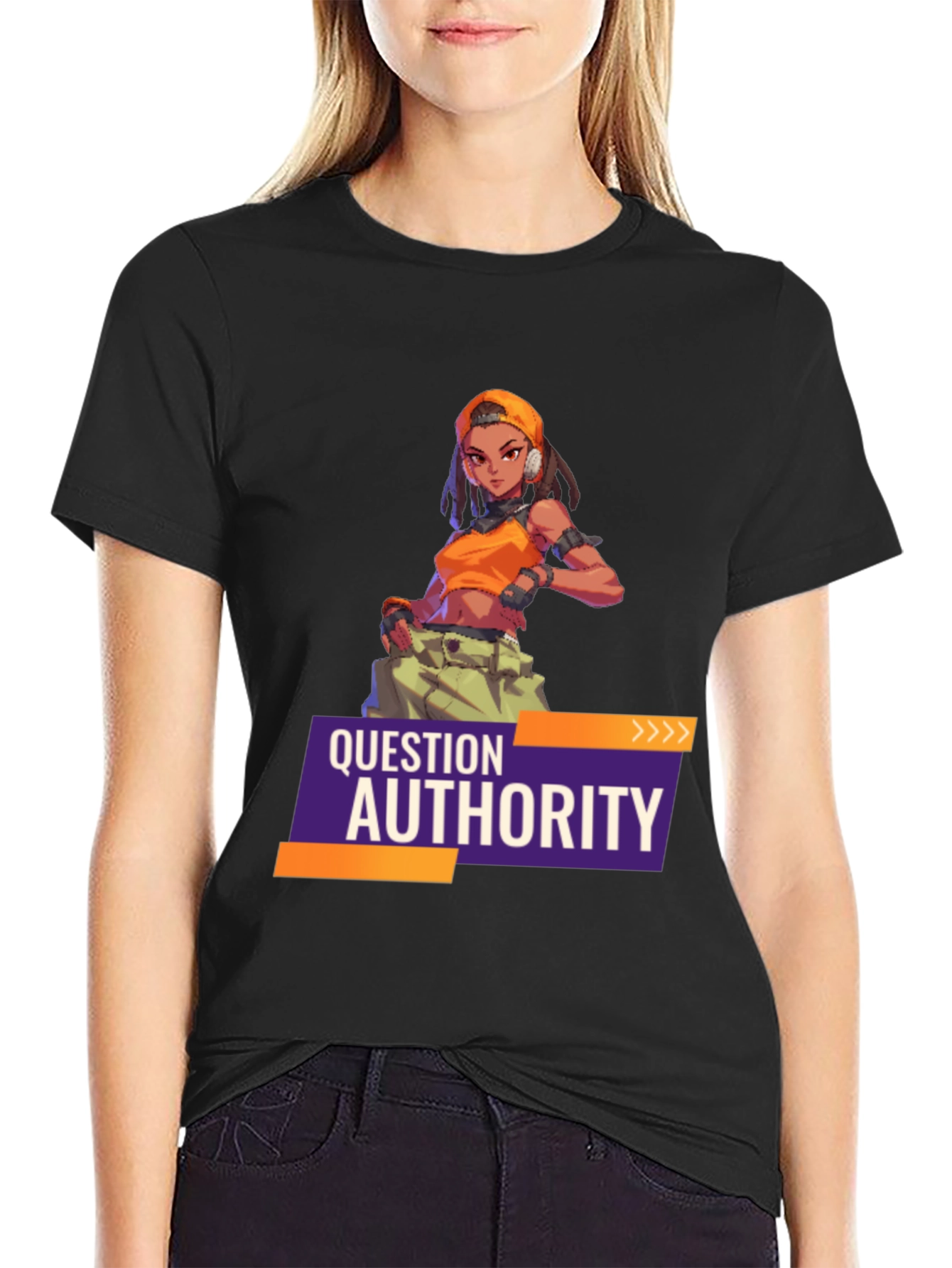 Question Authority T-Shirt - Unique Design