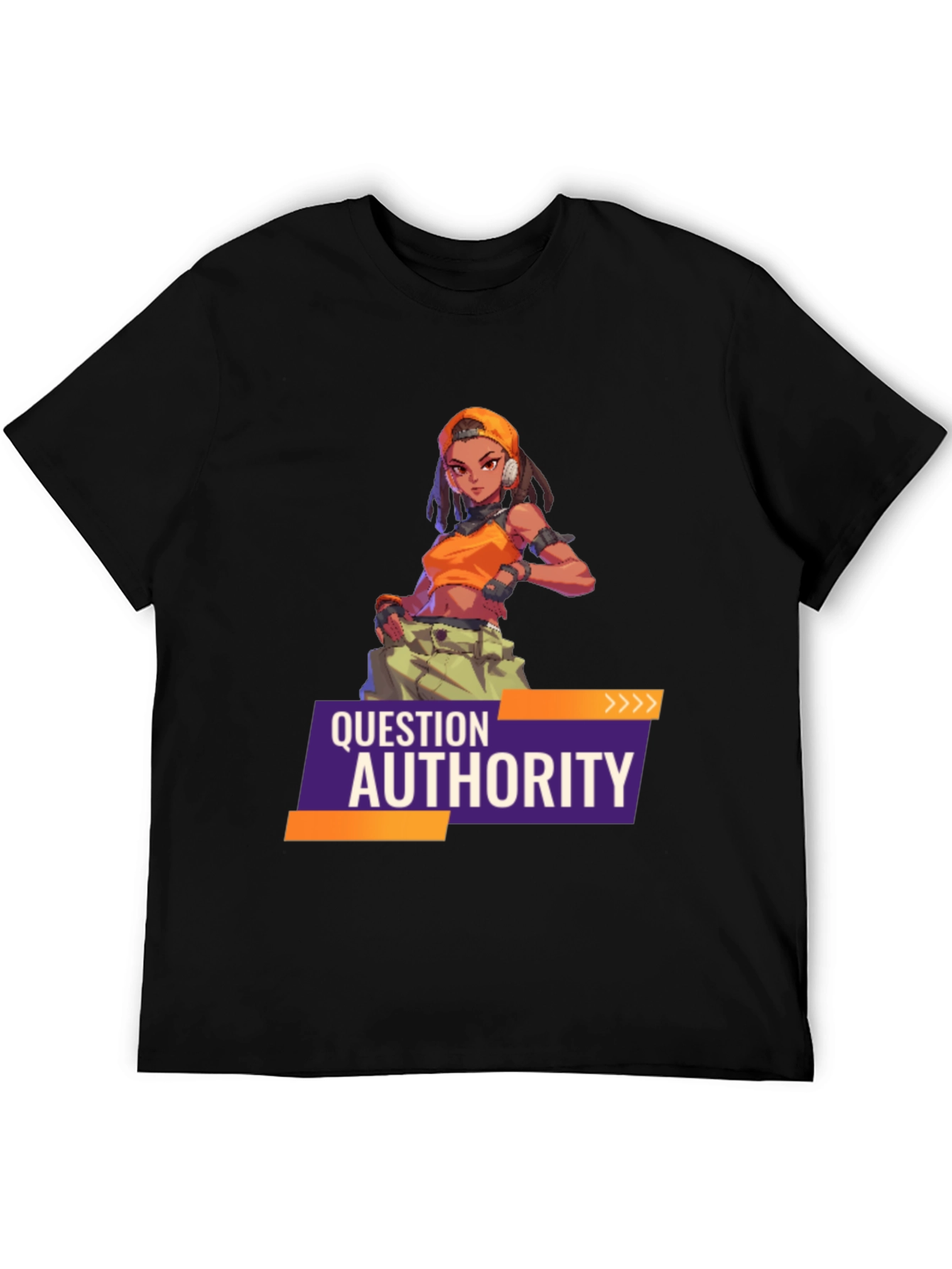 Question Authority T-Shirt - Unique Design