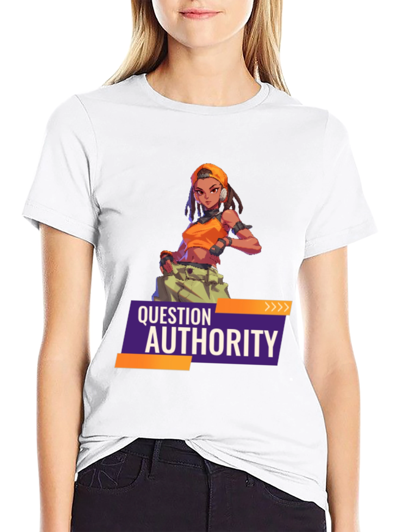 Question Authority T-Shirt - Unique Design