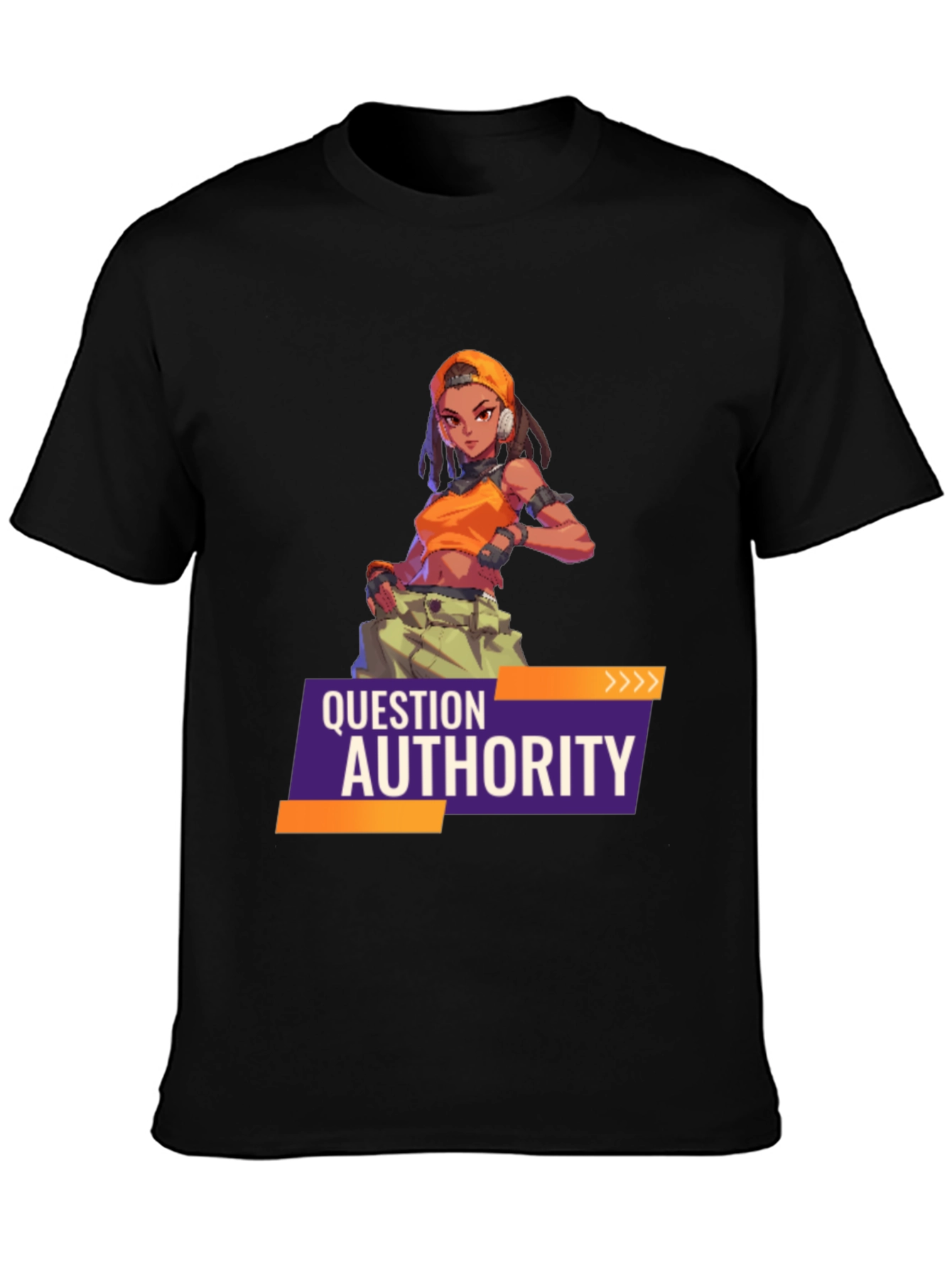 Question Authority T-Shirt - Unique Design