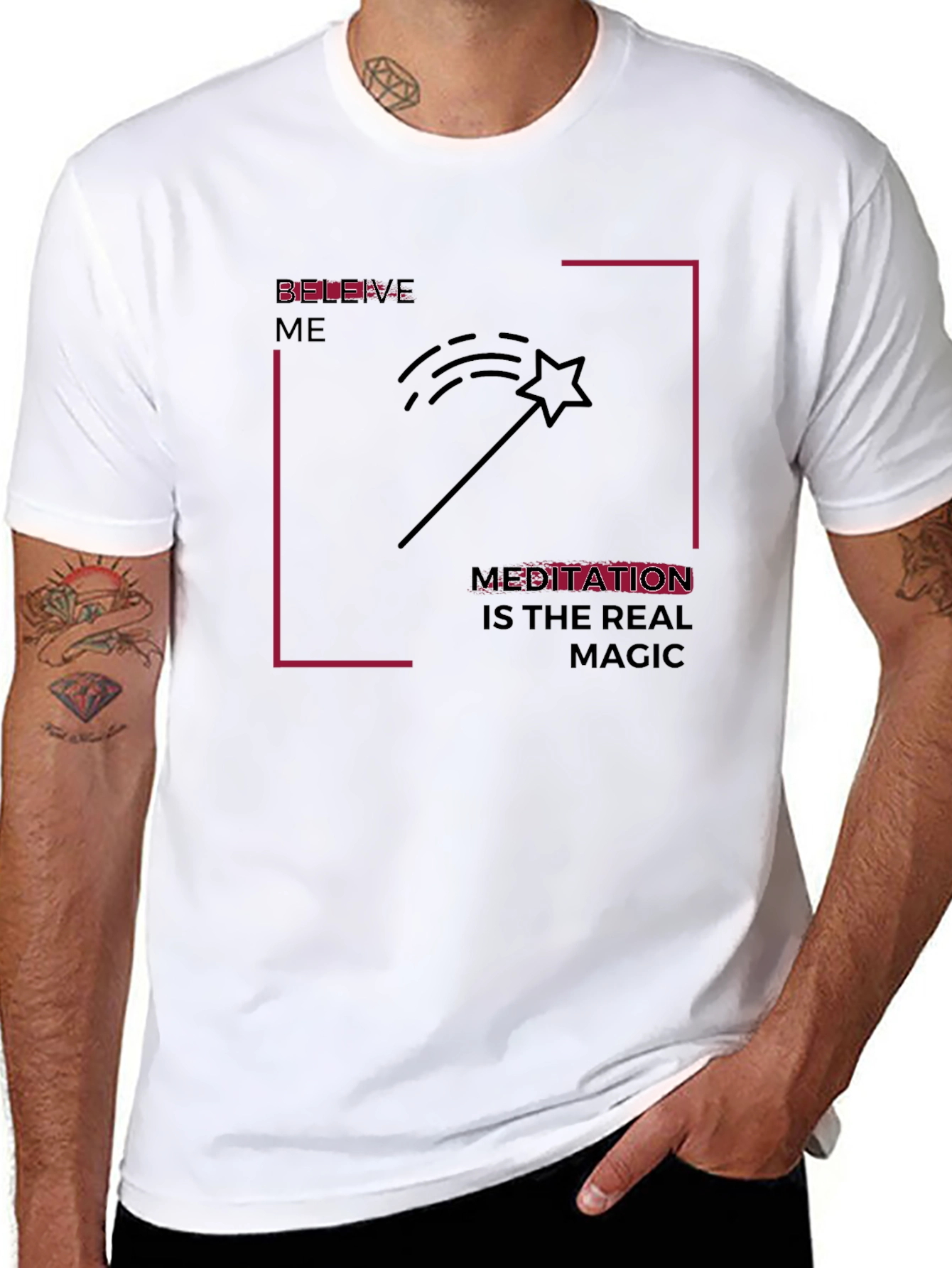 Believe Meditation Magic T-Shirt