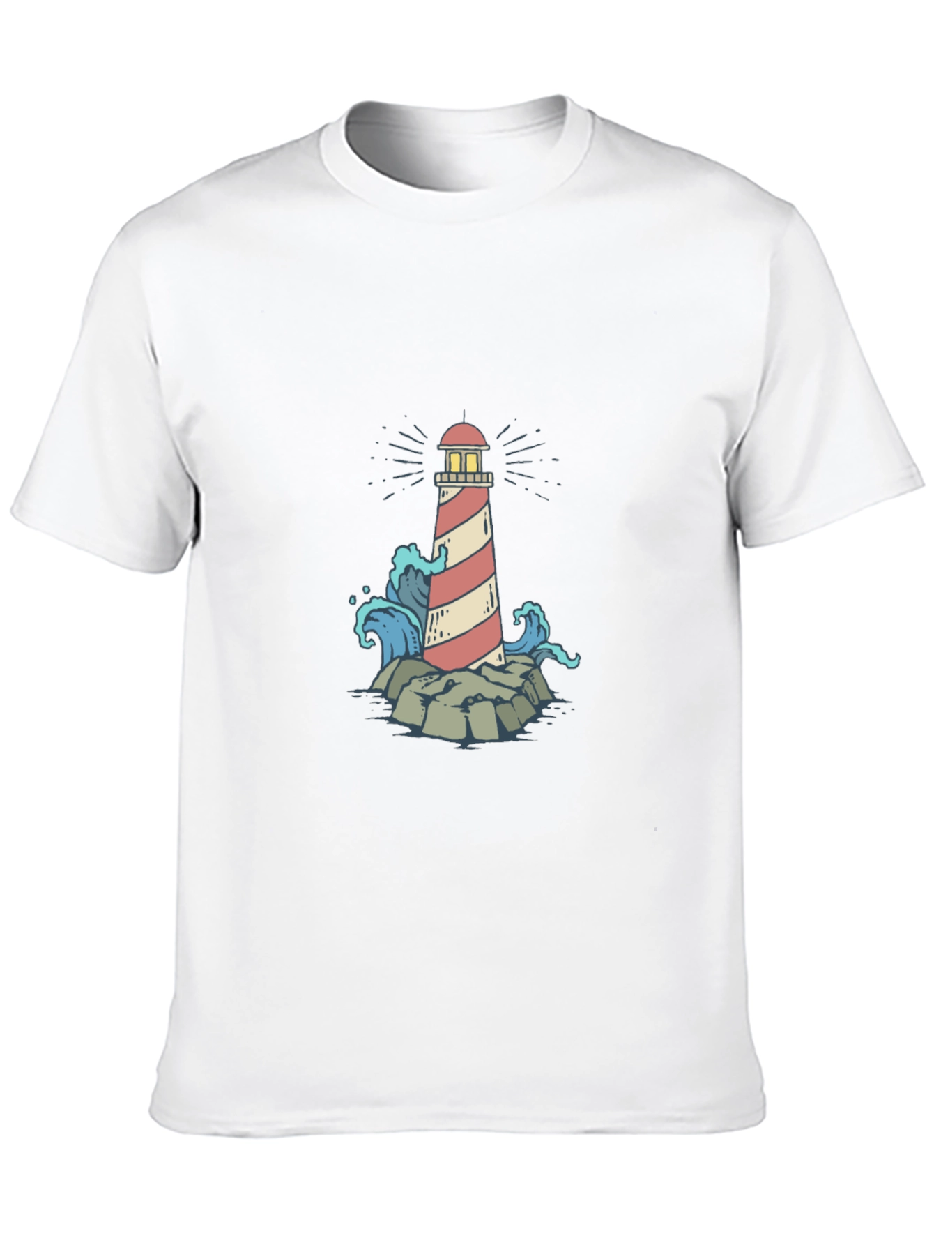Lighthouse Graphic Print Tee