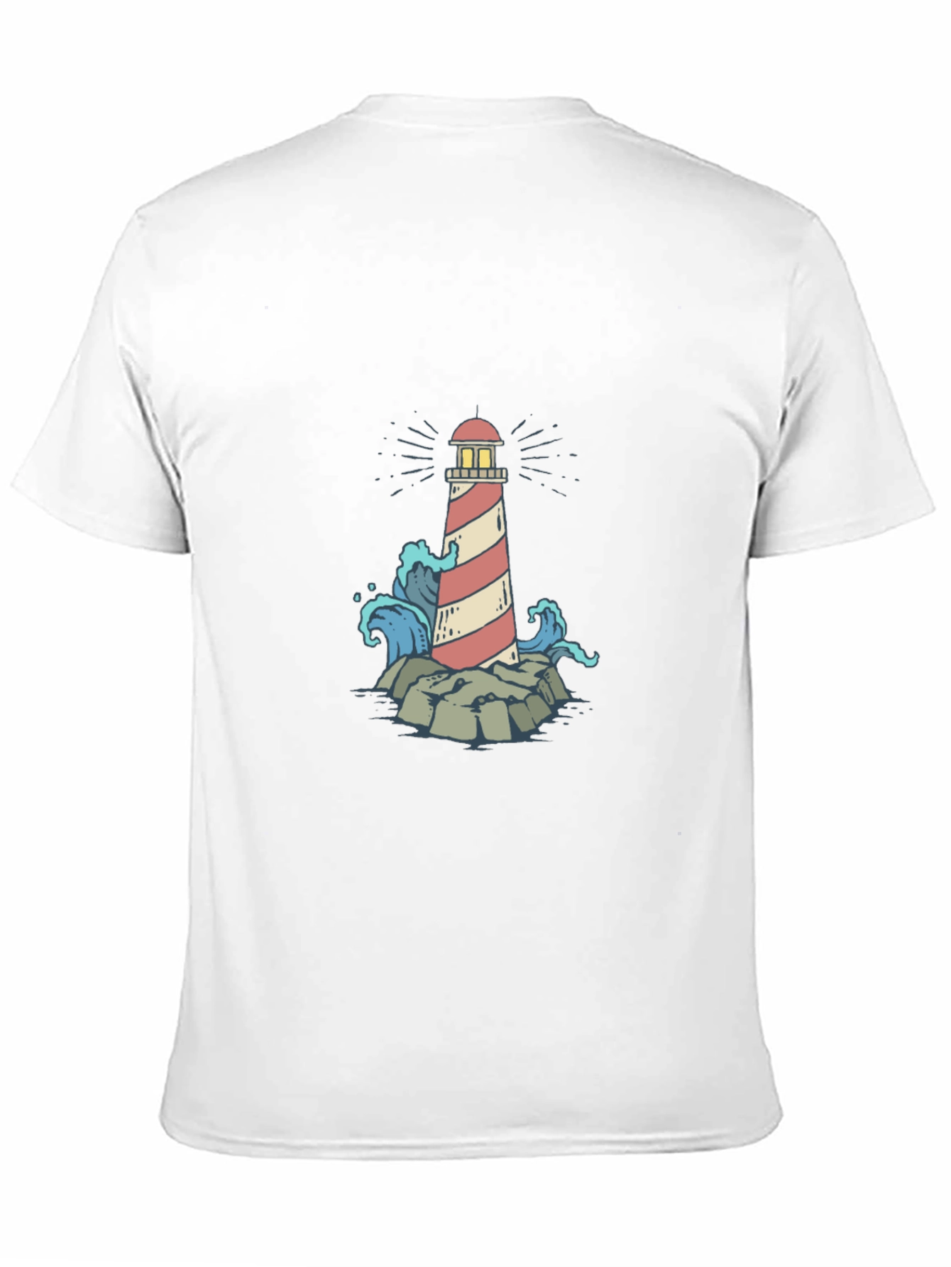 Lighthouse Graphic Print Tee