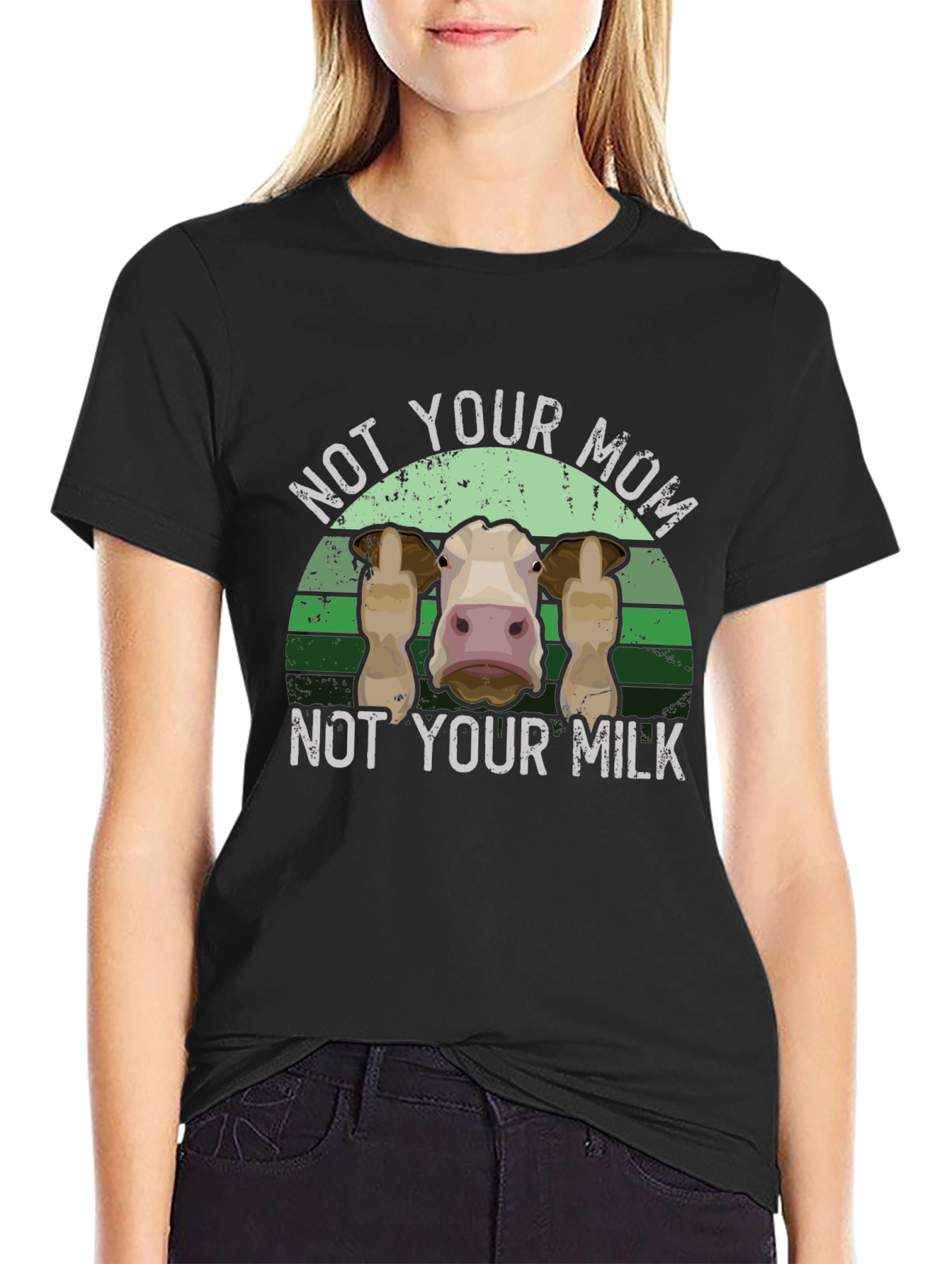 Not Your Mom Not Your Milk Tee