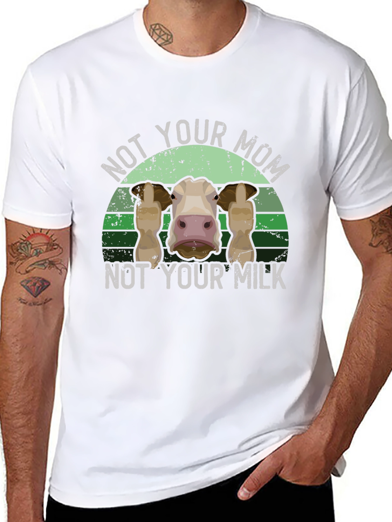 Not Your Mom Not Your Milk Tee