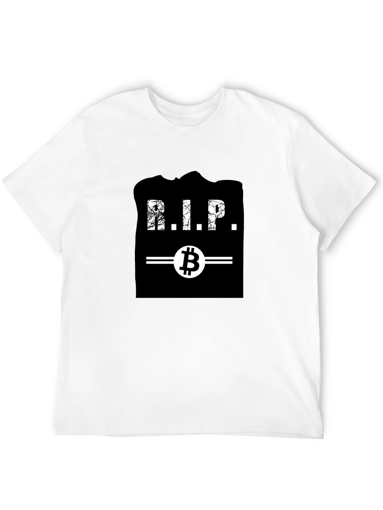 Bitcoin RIP T-Shirt - Crypto Humor Tee