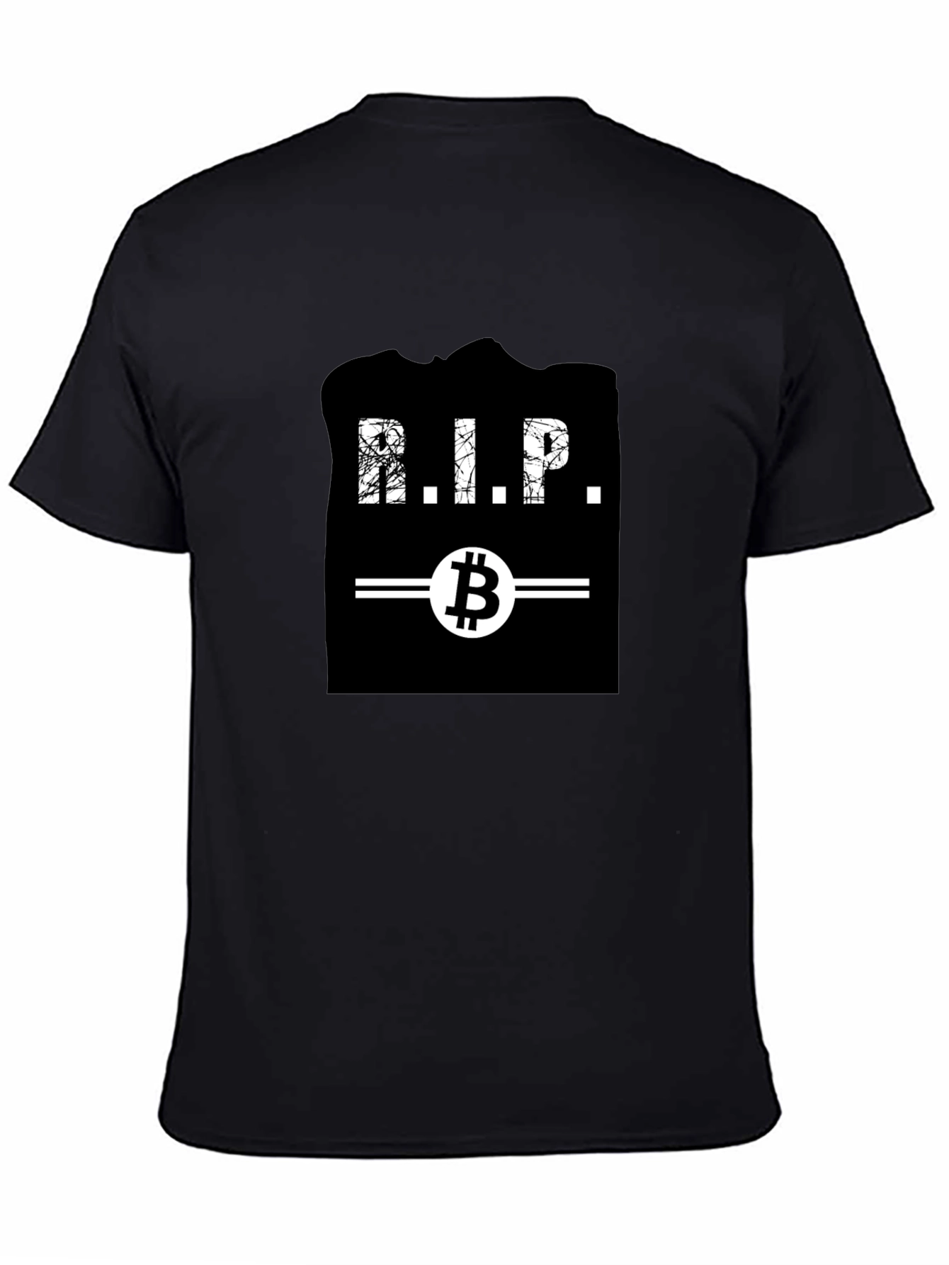 Bitcoin RIP T-Shirt - Crypto Humor Tee