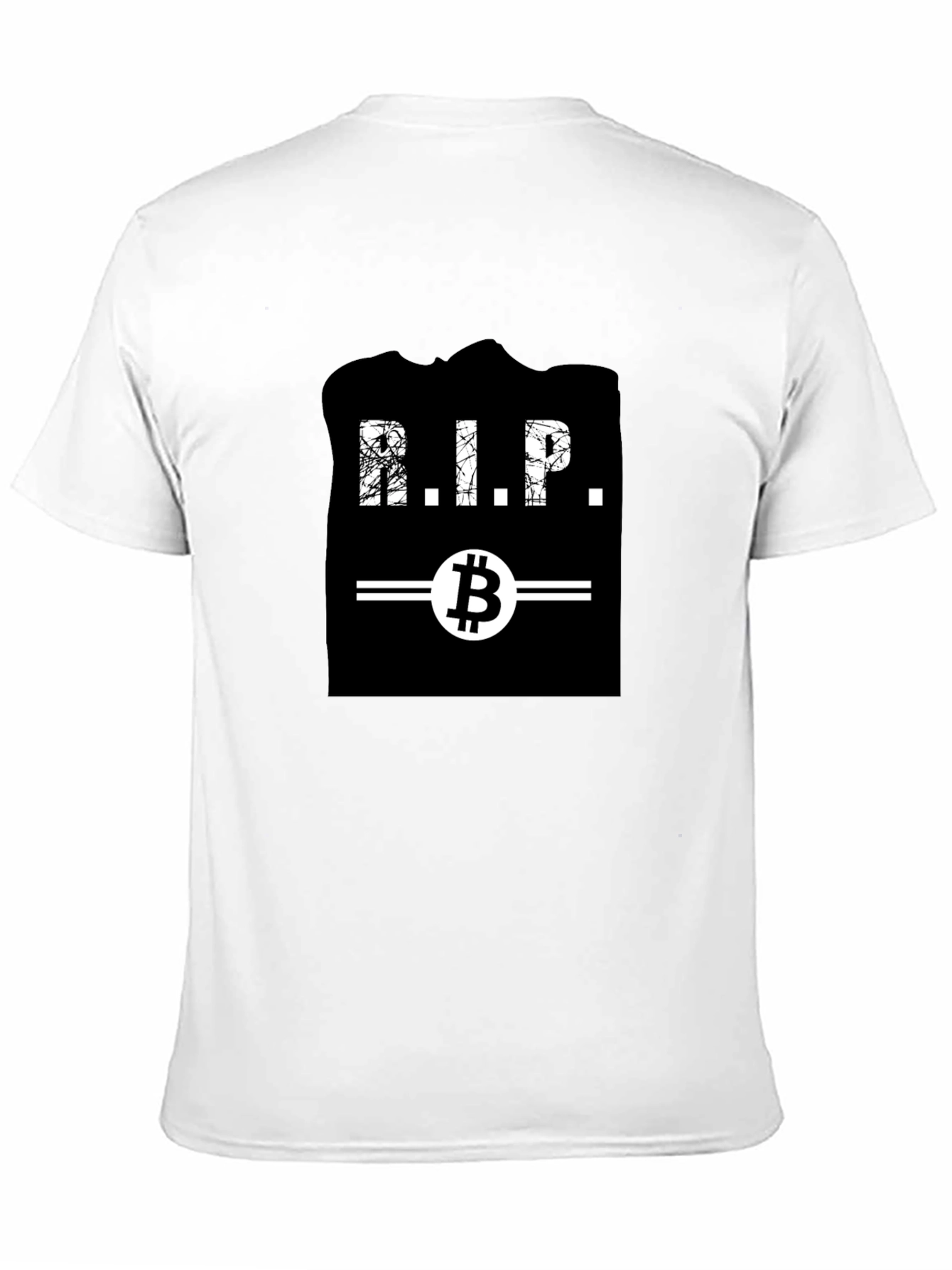 Bitcoin RIP T-Shirt - Crypto Humor Tee