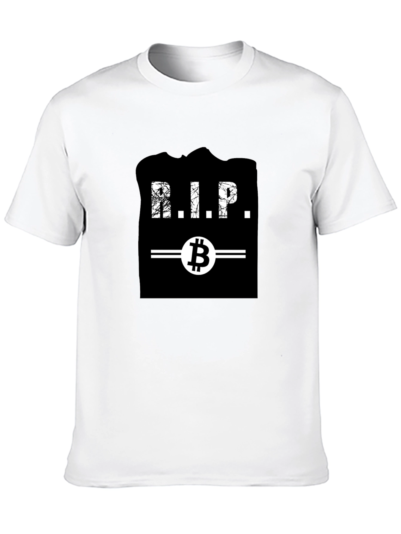 Bitcoin RIP T-Shirt - Crypto Humor Tee