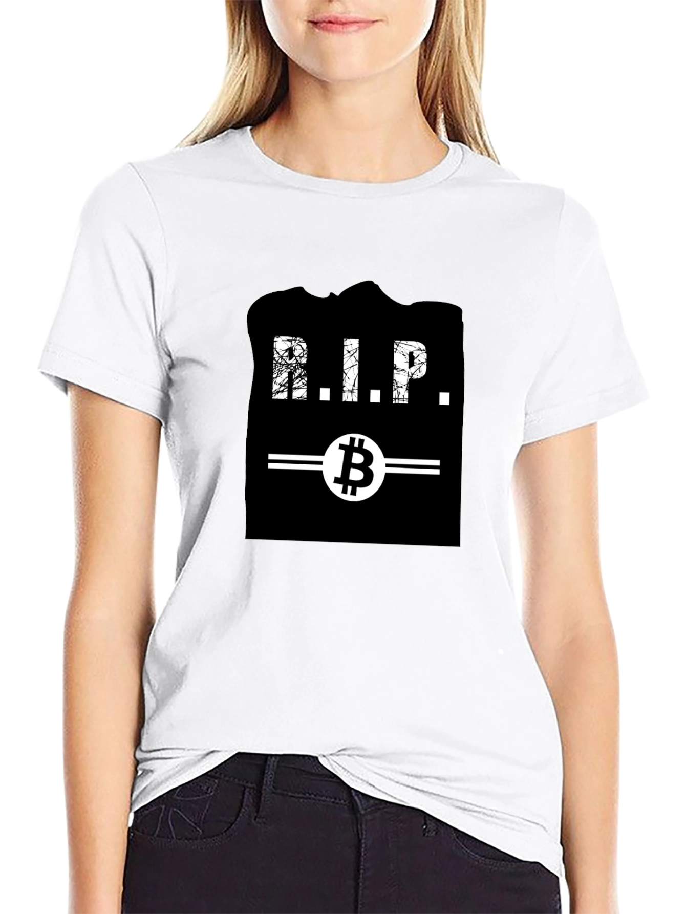 Bitcoin RIP T-Shirt - Crypto Humor Tee