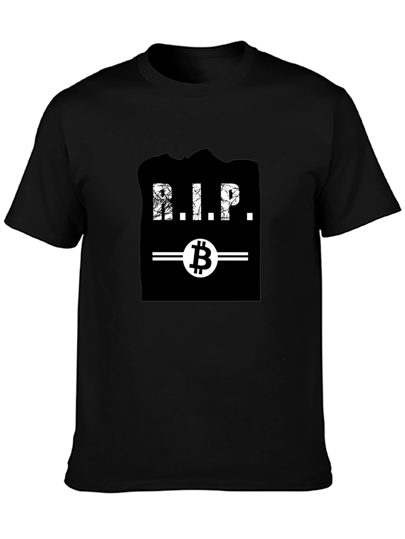 Bitcoin RIP T-Shirt - Crypto Humor Tee