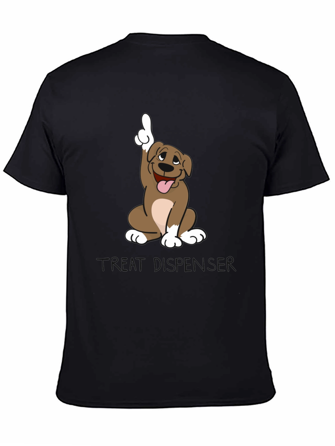Funny Dog Cartoon Graphic Tee