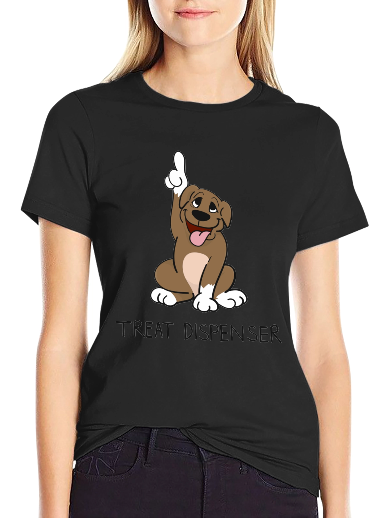 Funny Dog Cartoon Graphic Tee