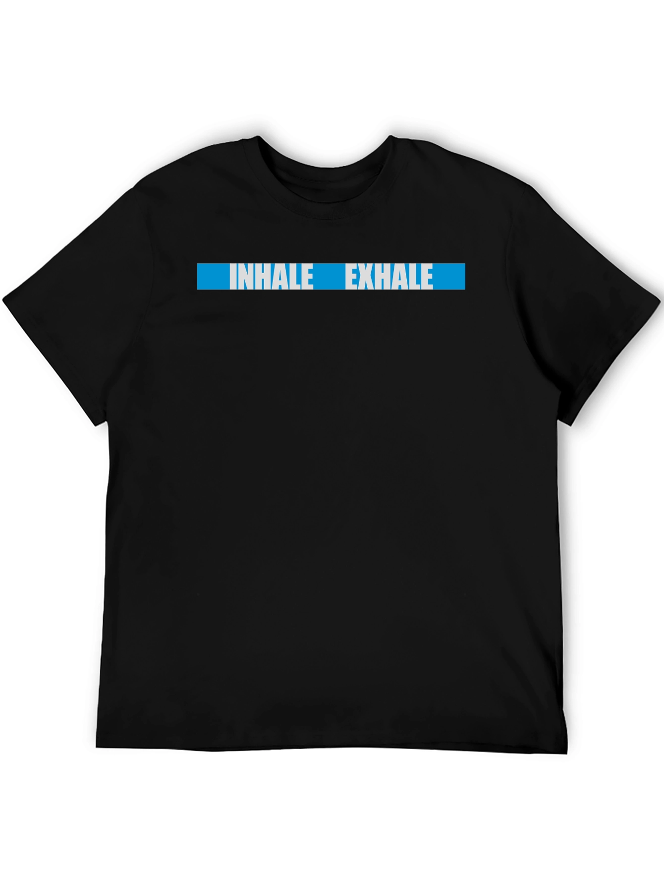Inhale Exhale Graphic T-Shirt - Casual Comfort