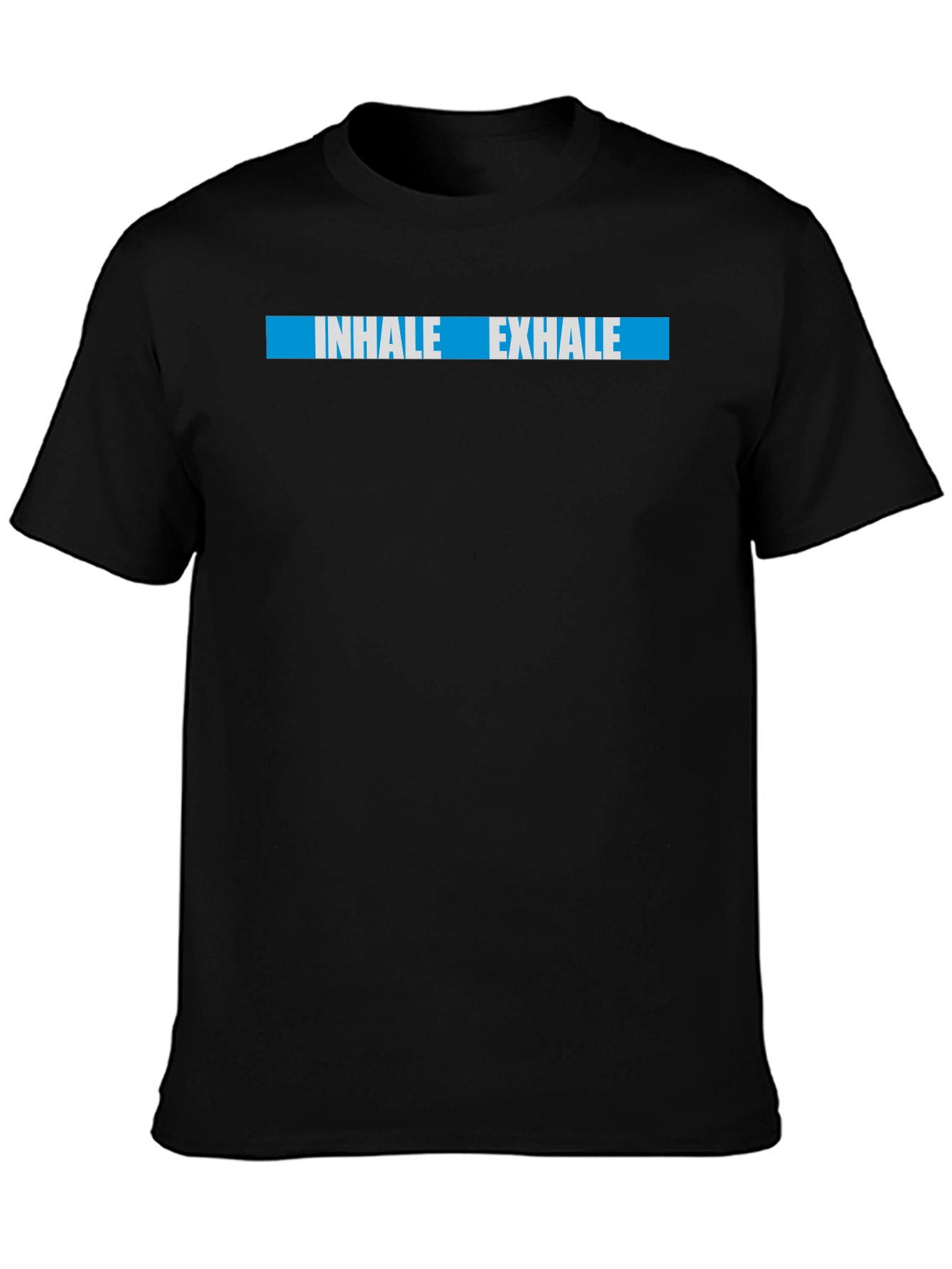 Inhale Exhale Graphic T-Shirt - Casual Comfort