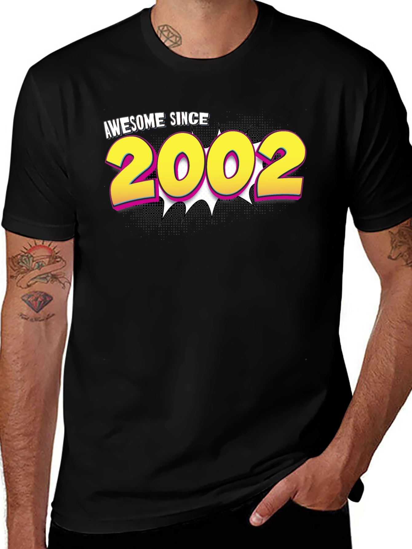 Awesome Since 2002 Birthday T-Shirt