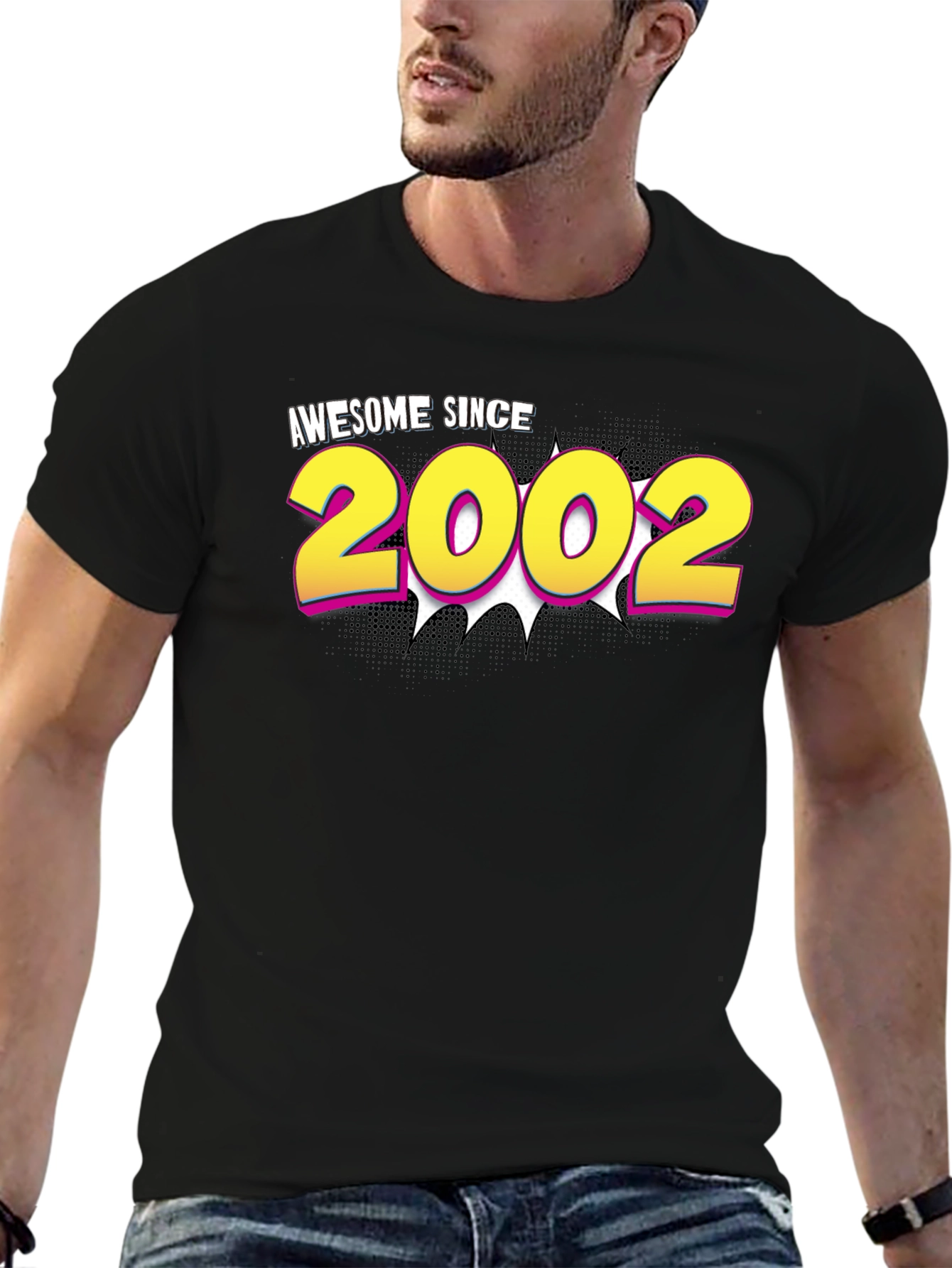 Awesome Since 2002 Birthday T-Shirt