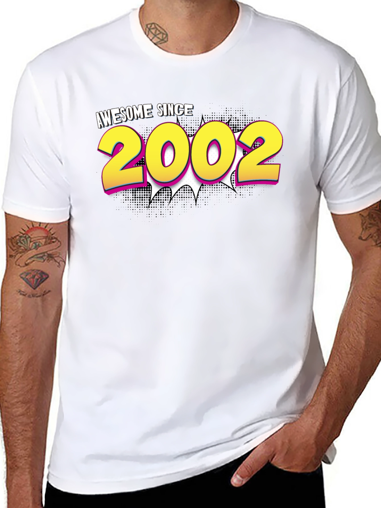 Awesome Since 2002 Birthday T-Shirt
