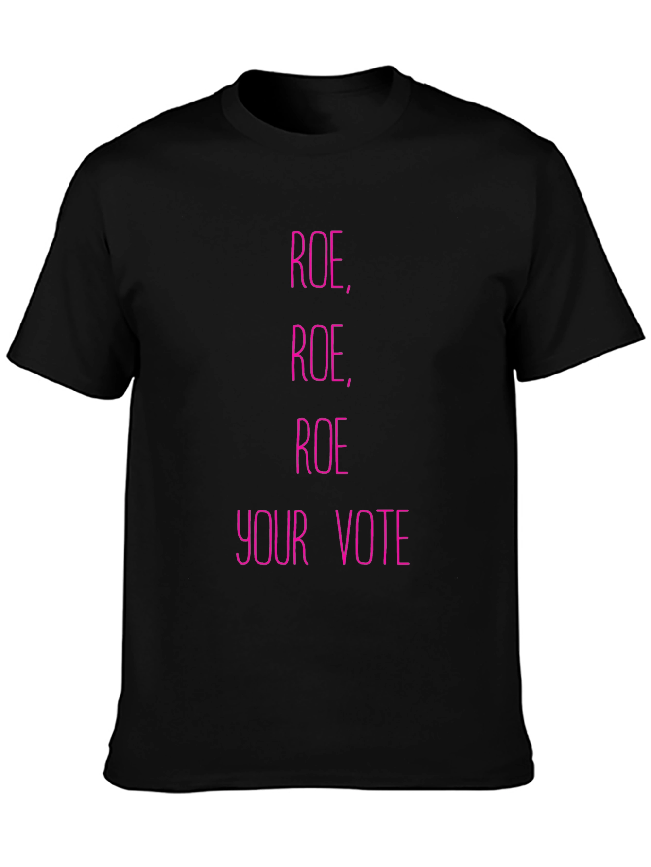 Roe Your Vote Graphic Tee - Black